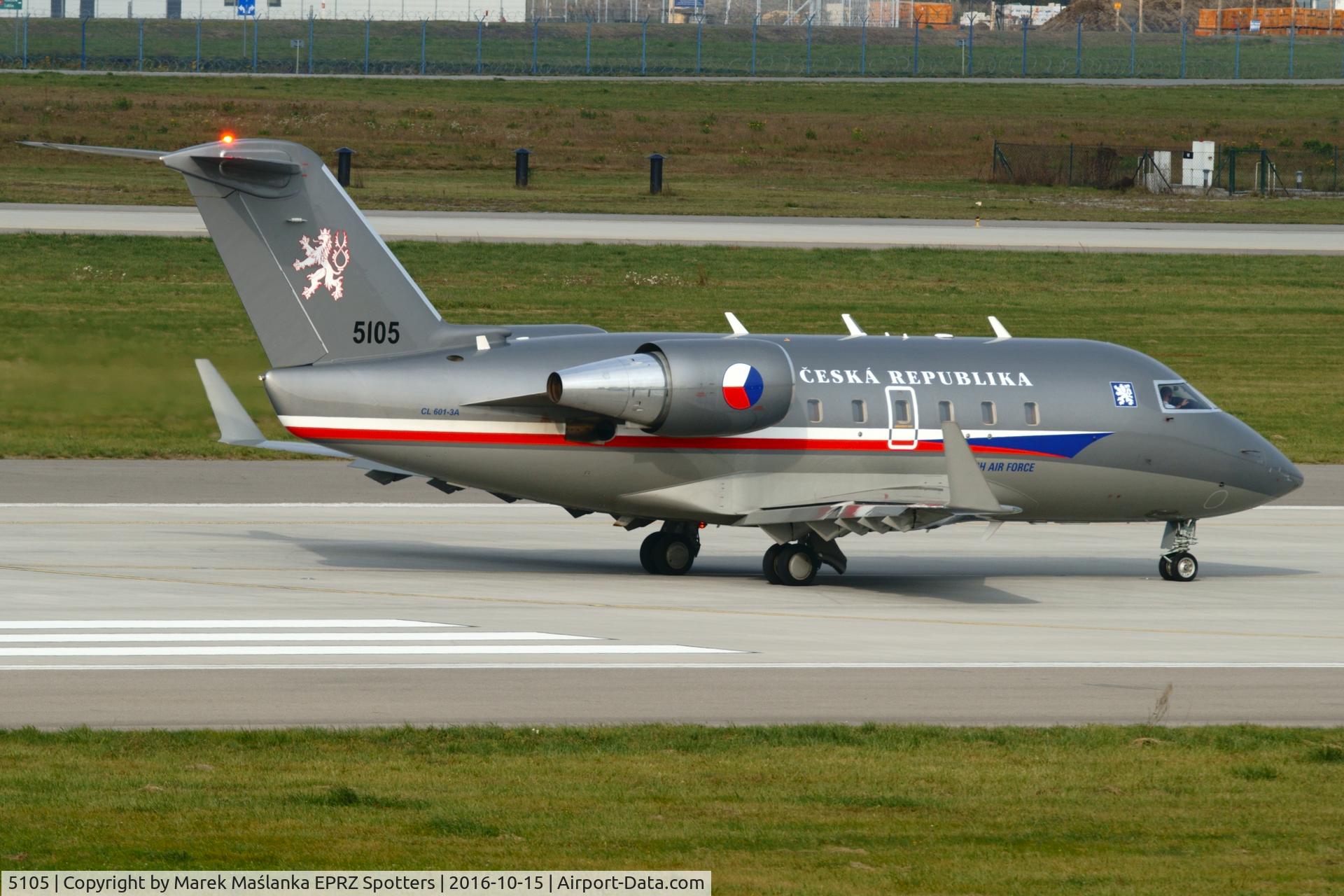 5105, 1999 Bombardier Challenger 601-3A (CL-600-2B16) C/N 5105, 5105-Czech-Air-Force-Canadair-cl-600-2b16-Challenger-601-3a