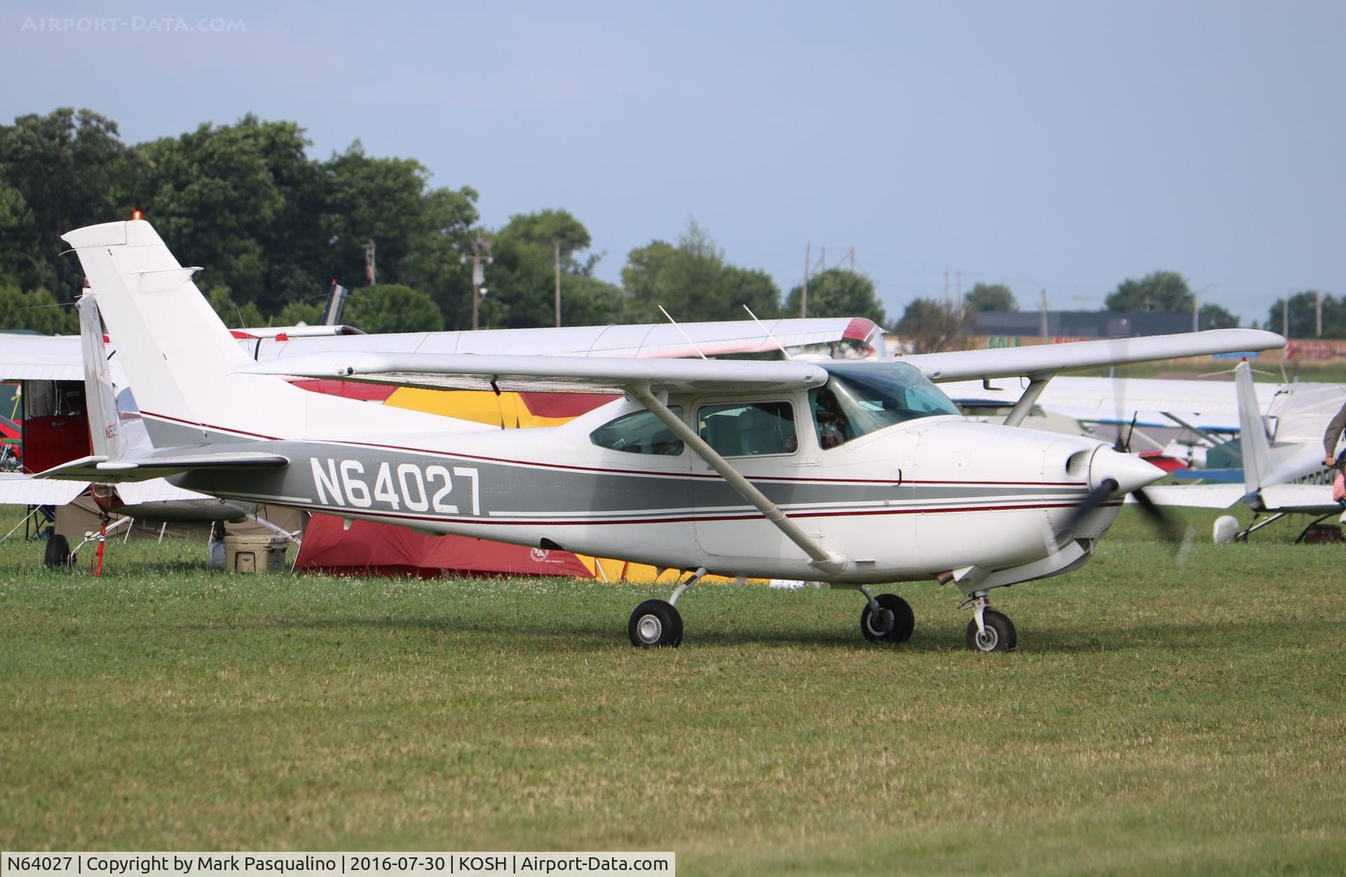 N64027, 1985 Cessna R182 Skylane RG C/N R18202021, Cessna R182