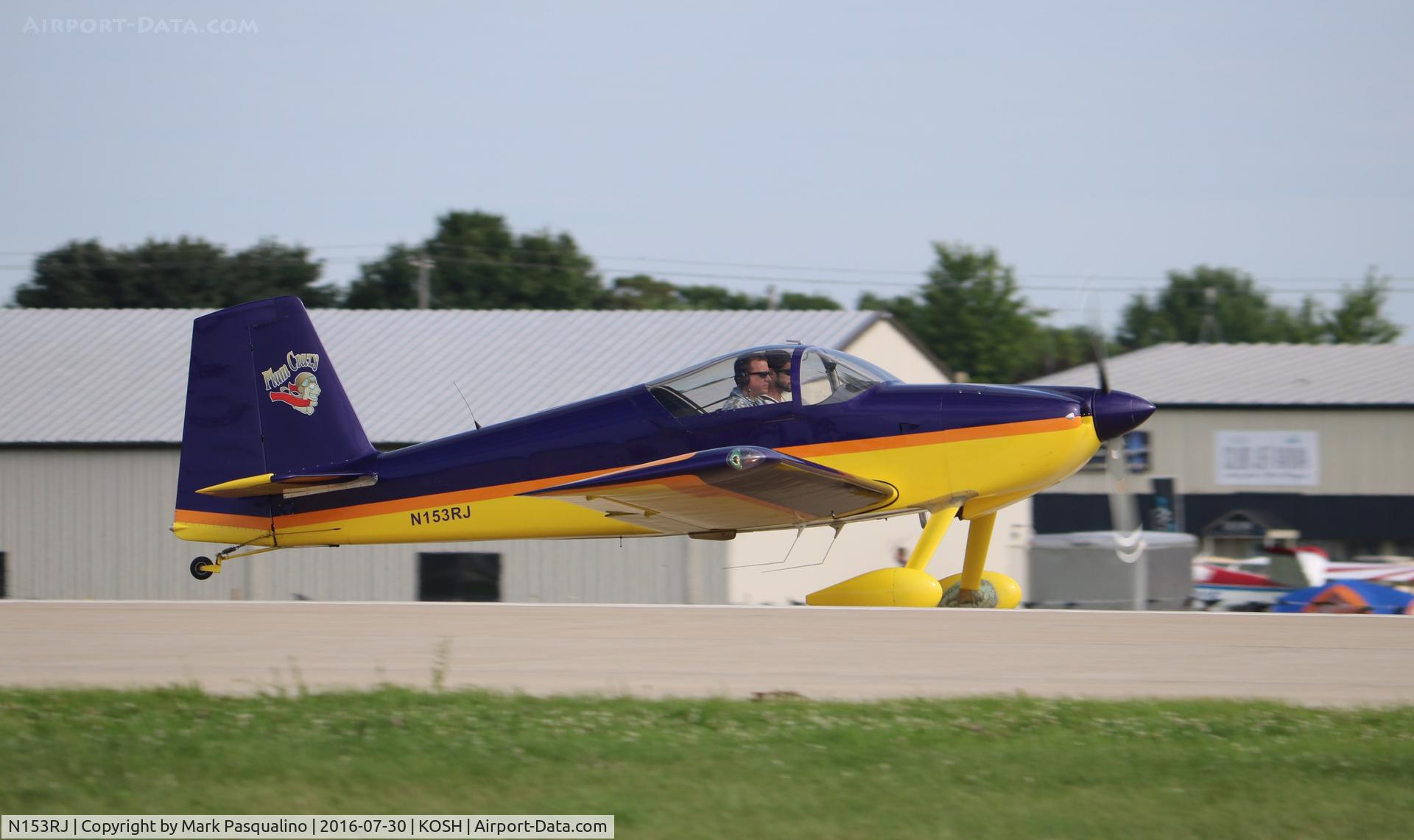 N153RJ, 2008 Vans RV-7 C/N 71152, Vans RV-7