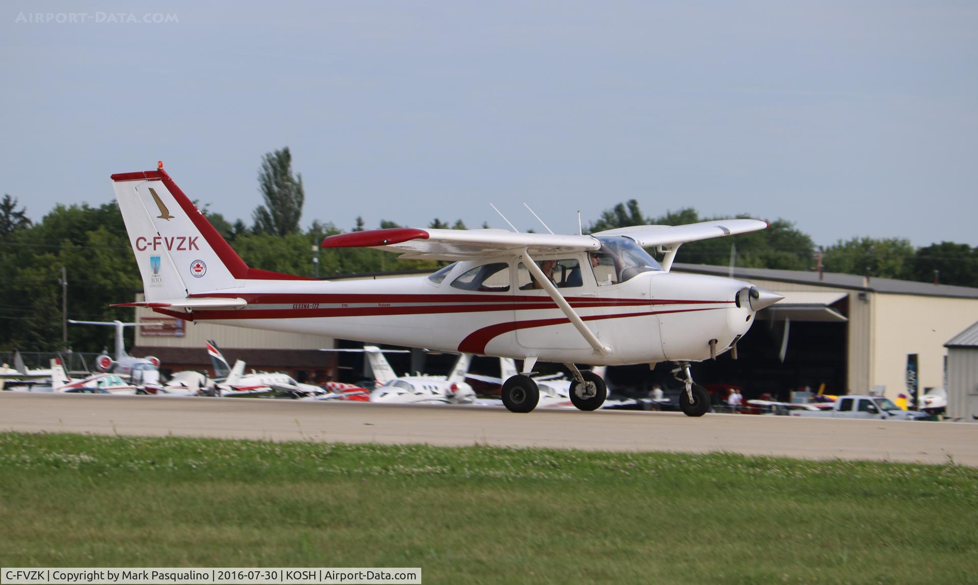 C-FVZK, 1967 Cessna 172H C/N 17256101, Cessna 172H