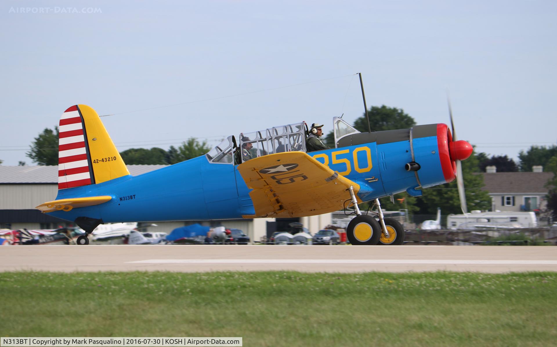 N313BT, Consolidated Vultee BT-13A Valiant C/N 10425, Vultee BT-13A