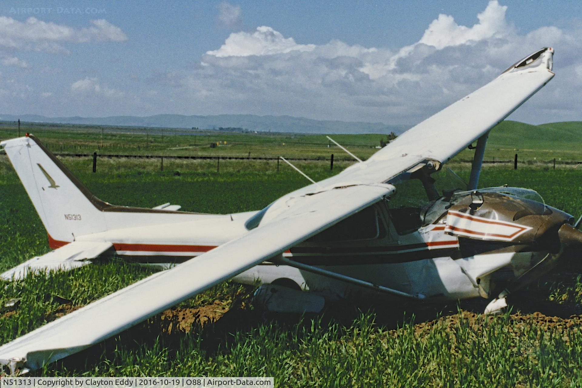 N51313, Cessna 172P C/N 17274296, Crash of N51313.