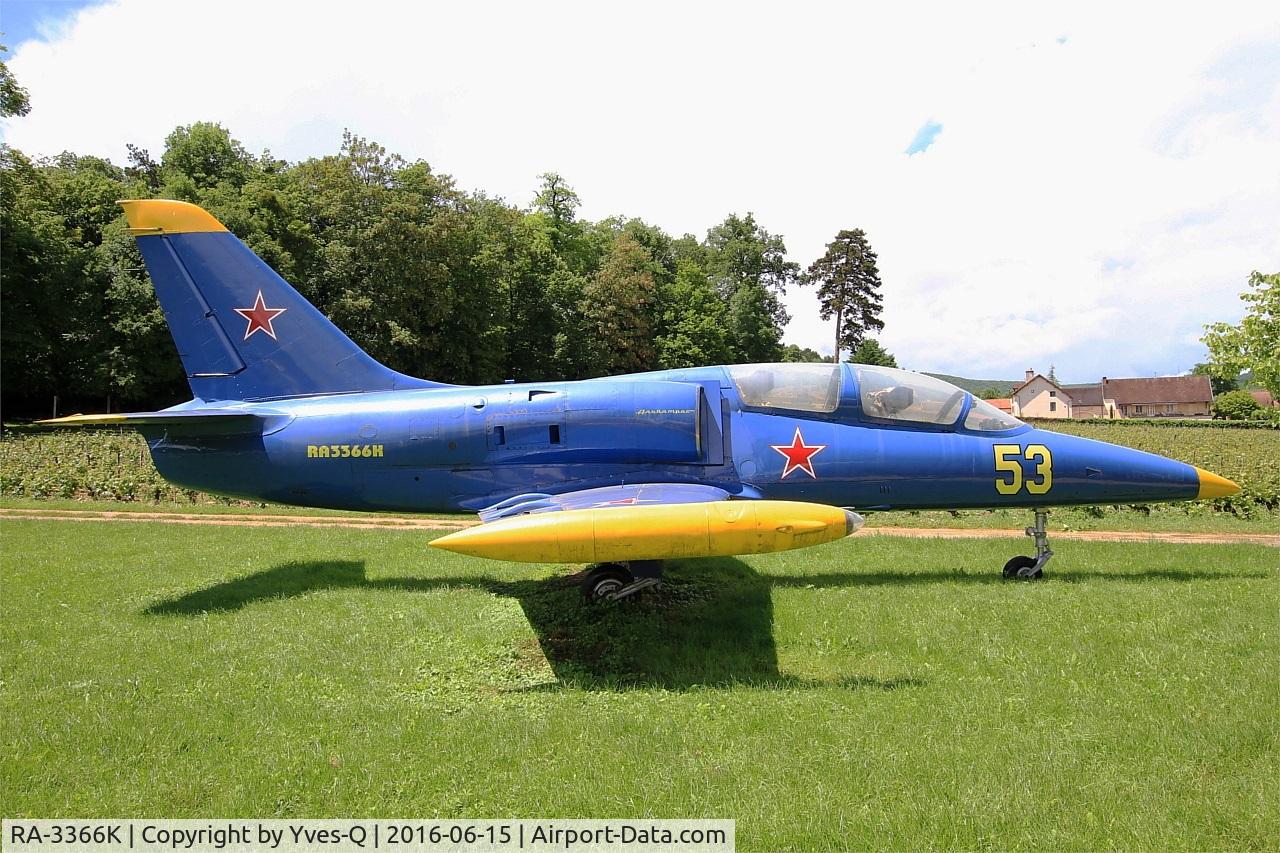 RA-3366K, Aero L-39C Albatros C/N 132029, Aero L-39 Albatros, Preserved at Savigny-Les Beaune Museum