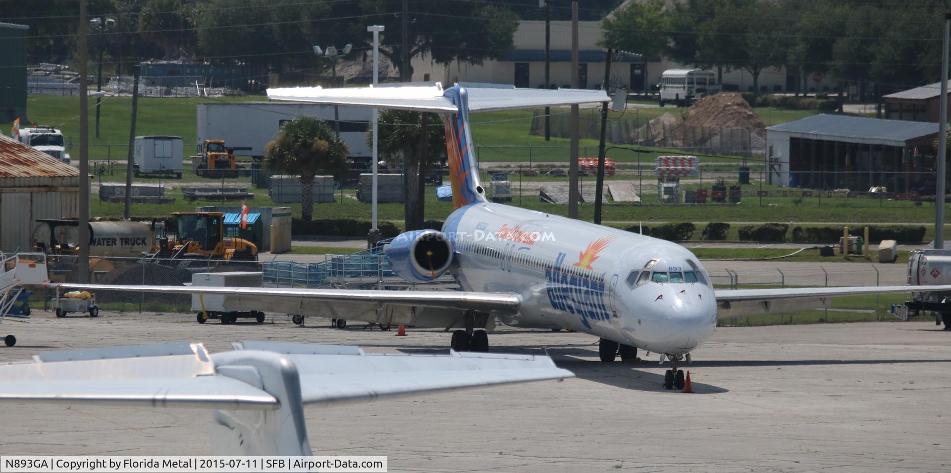 N893GA, 1990 McDonnell Douglas MD-83 (DC-9-83) C/N 53051, Allegiant