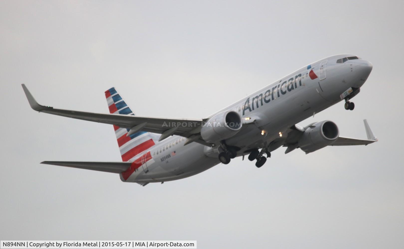 N894NN, 2012 Boeing 737-823 C/N 31147, American