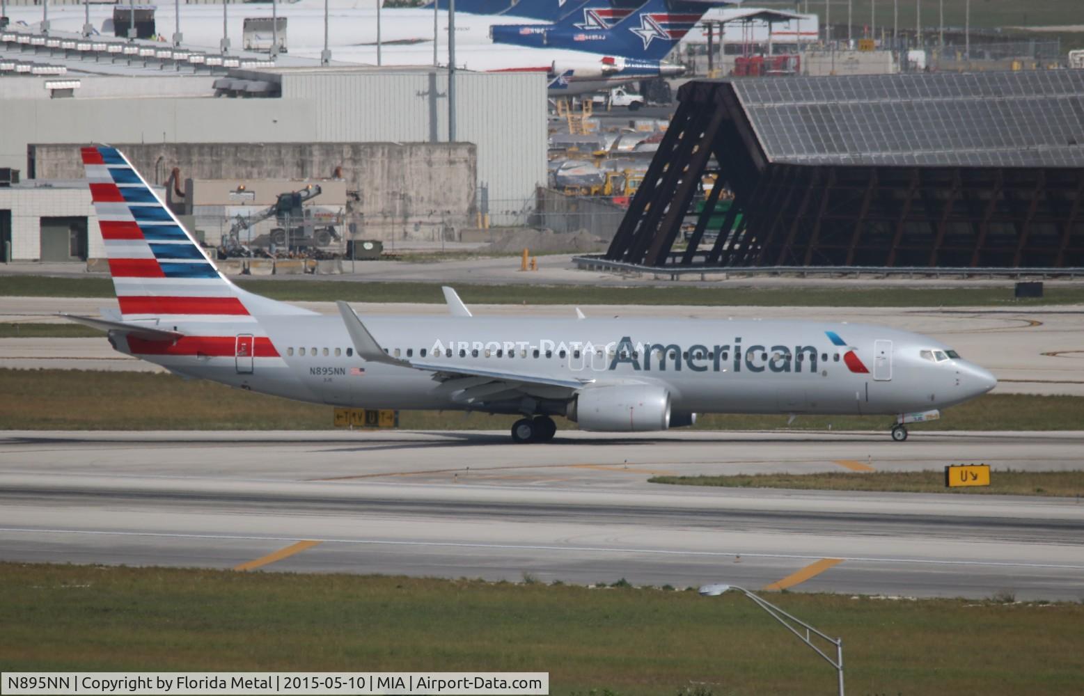 N895NN, 2012 Boeing 737-823 C/N 31149, American