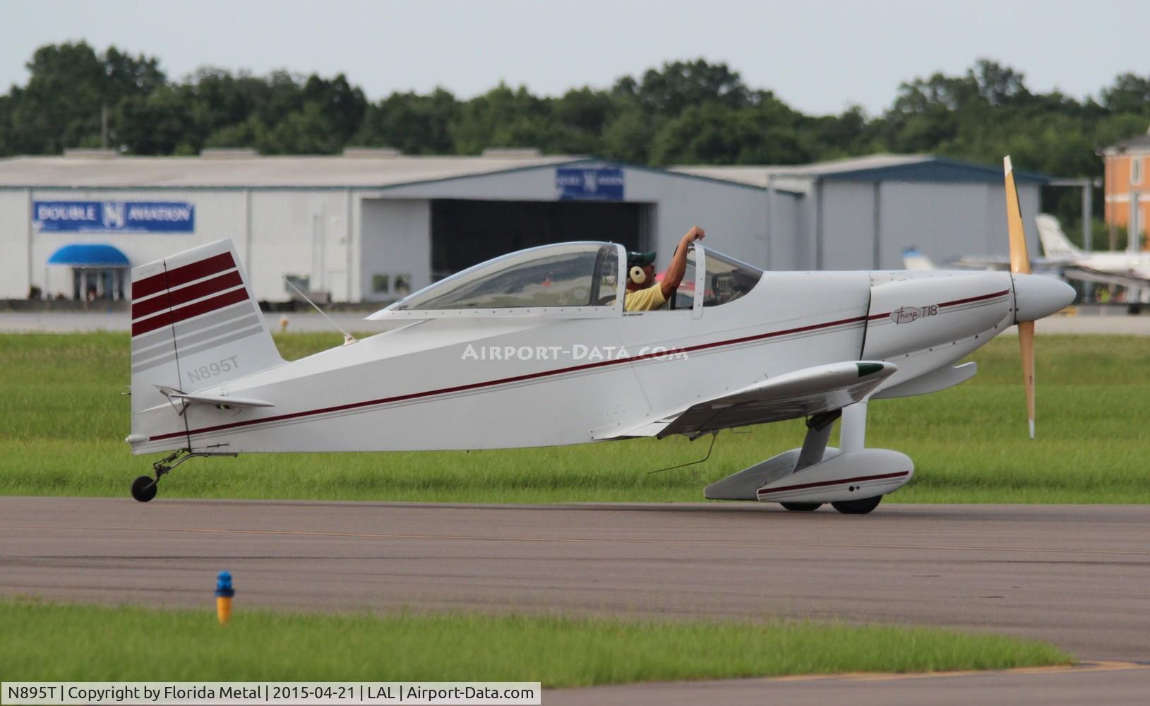 N895T, 1992 Thorp T-18 Tiger C/N 9122, Thorp T-18