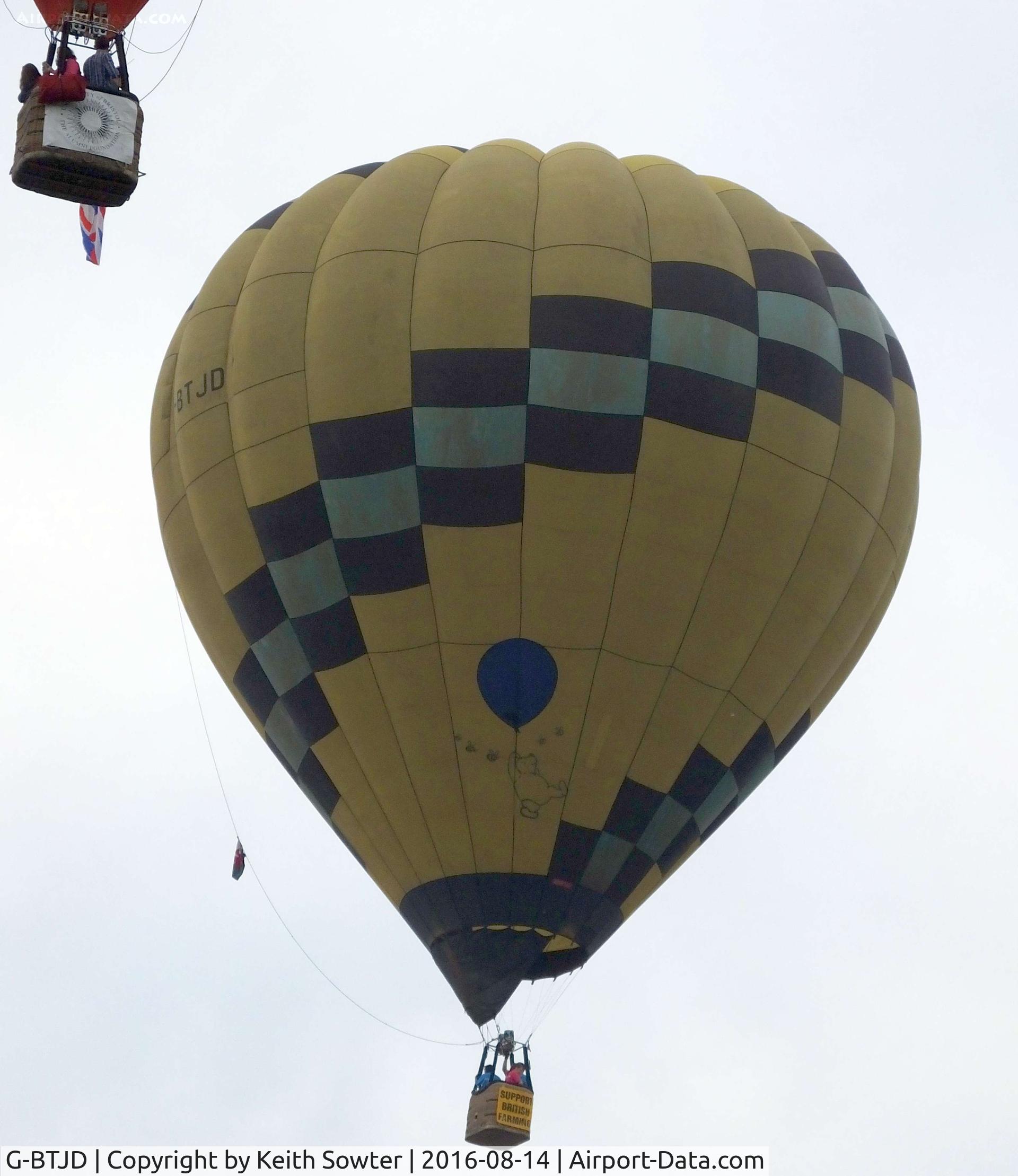 G-BTJD, 1991 Thunder And Colt Ltd THUNDER AX8-90 S2 C/N 1865, Bristol Balloon Fiesta