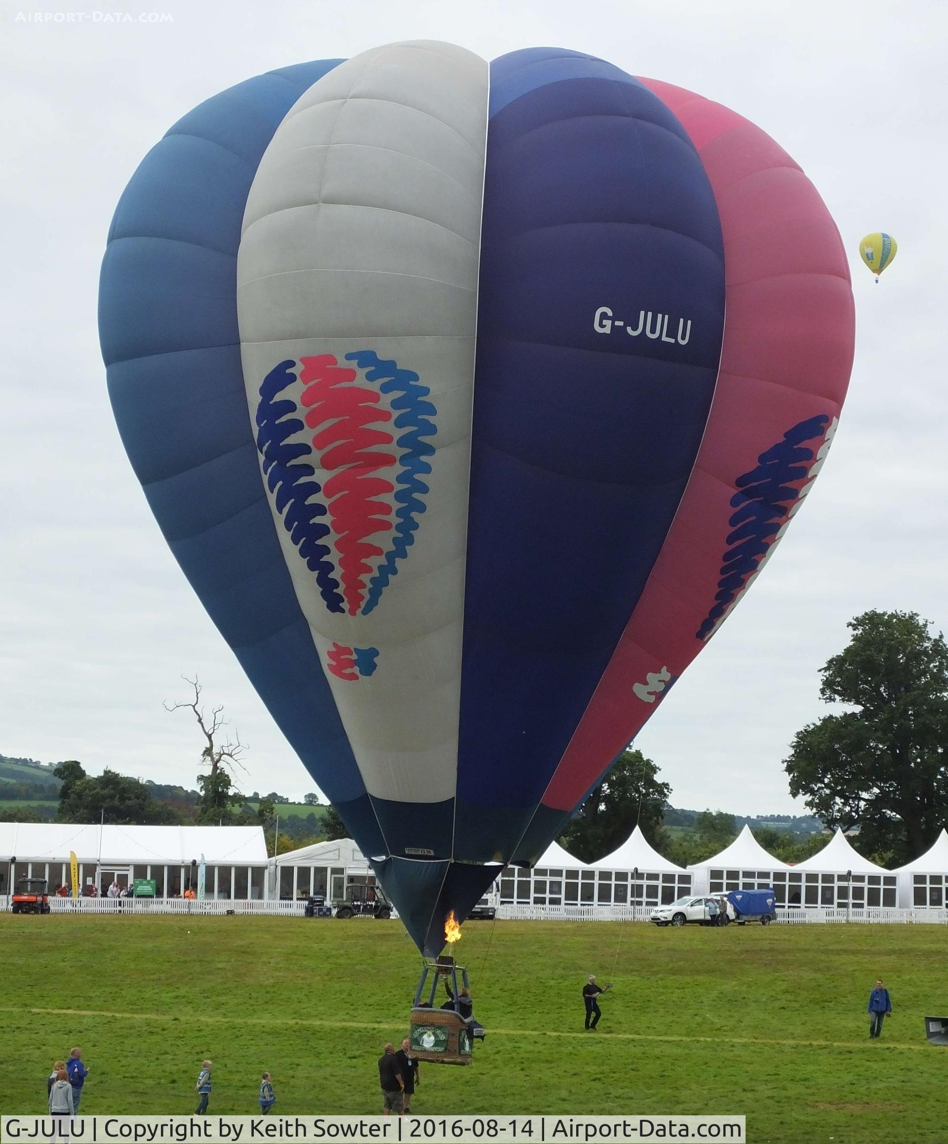 G-JULU, 1995 Cameron Balloons V-90 C/N 3611, Bristol Balloon fiesta