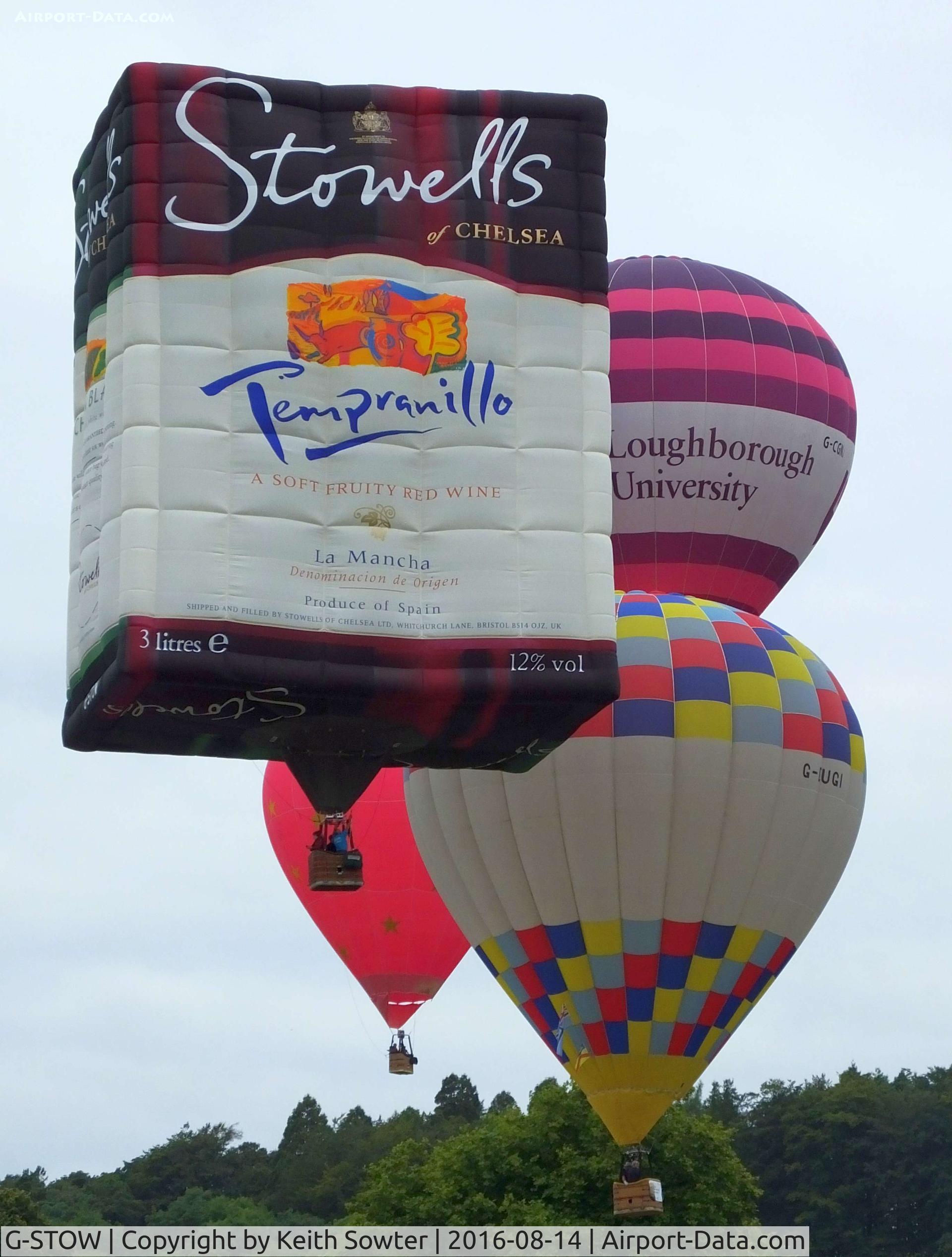 G-STOW, 1998 Cameron Balloons Ltd CAMERON WINE BOX-90 C/N 4420, Bristol Balloon fiesta