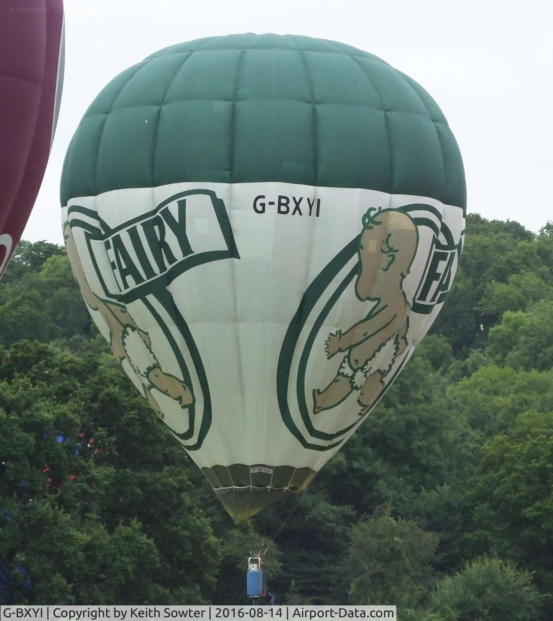 G-BXYI, 1998 Cameron Balloons H-34 C/N 4442, Bristol Balloon fiesta
