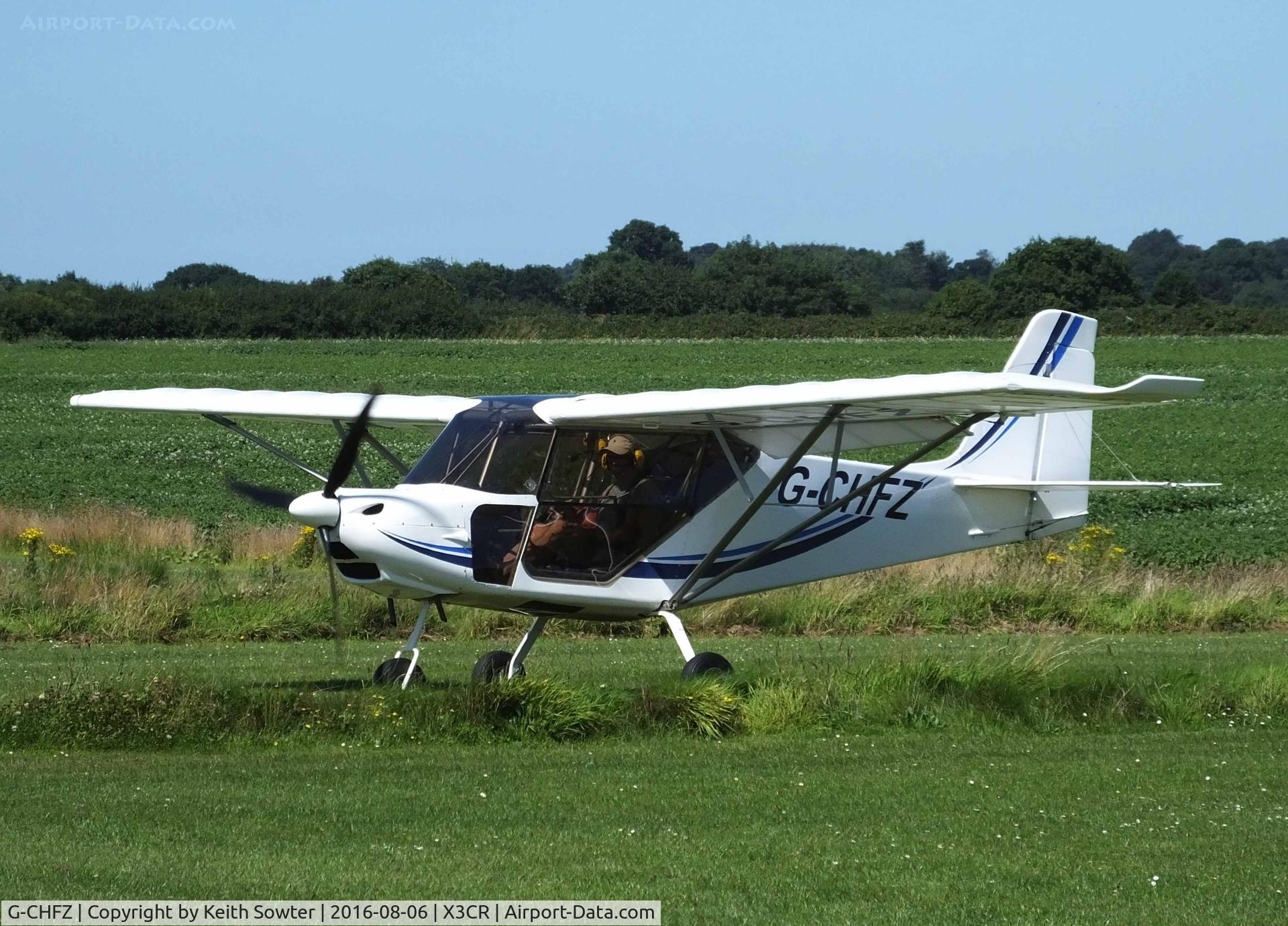 G-CHFZ, 2011 Best Off Skyranger Nynja 912S(1) C/N BMAA/HB/618, visiting aircraft