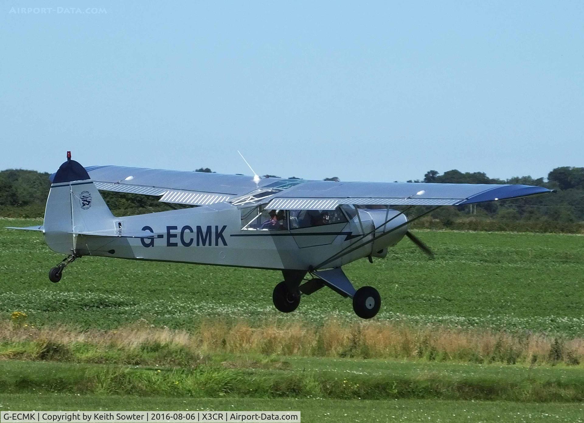 G-ECMK, 1982 Piper PA-18-150 Super Cub C/N 18-8209022, visiting aircraft