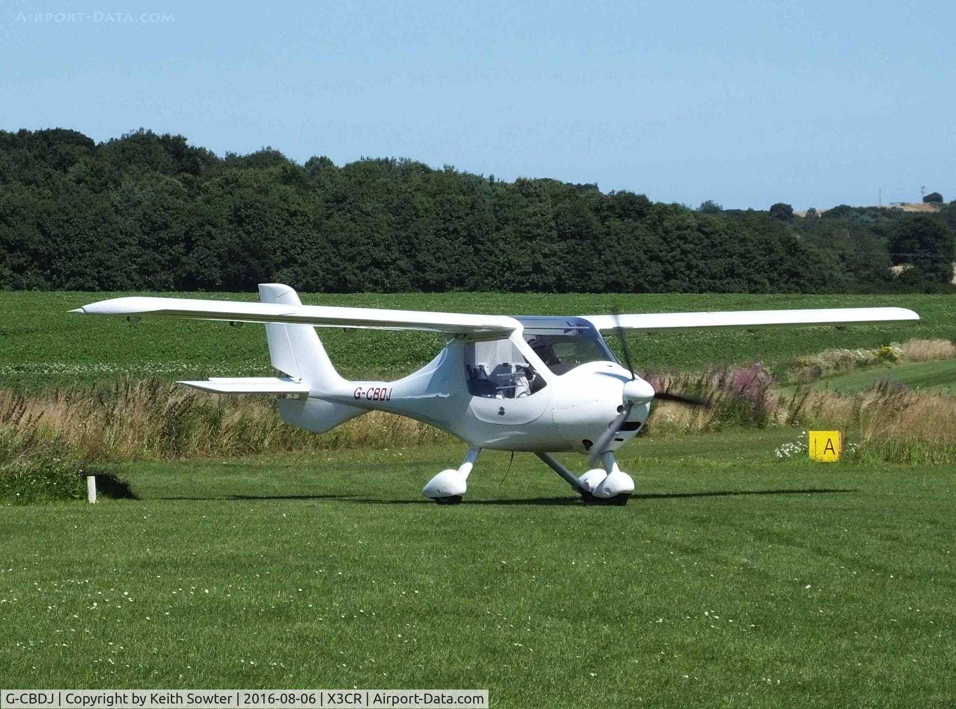 G-CBDJ, 2001 Flight Design CT2K C/N 7850, visiting aircraft