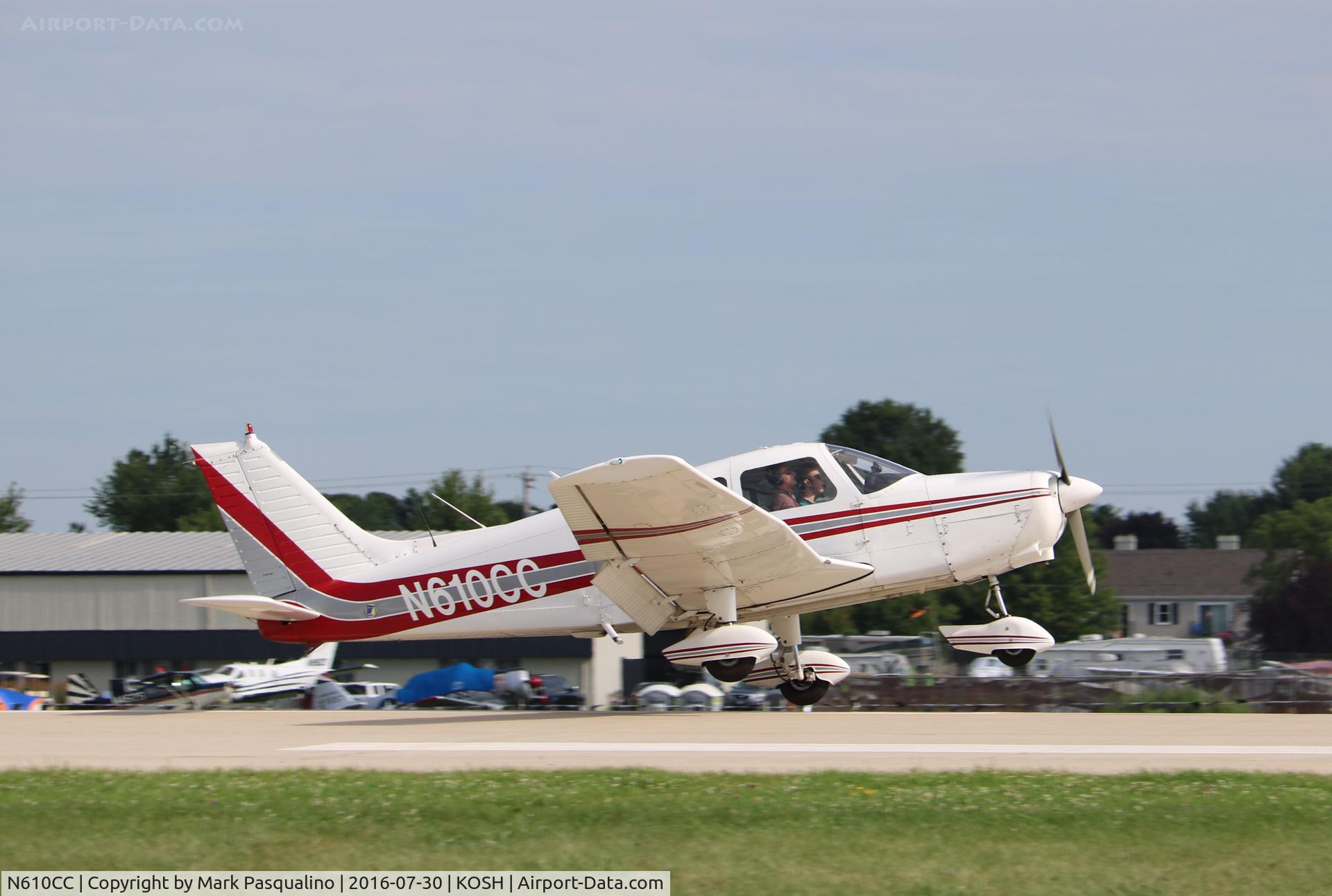 N610CC, 1976 Piper PA-28-151 Cherokee Warrior C/N 28-7615140, Piper PA-28-151