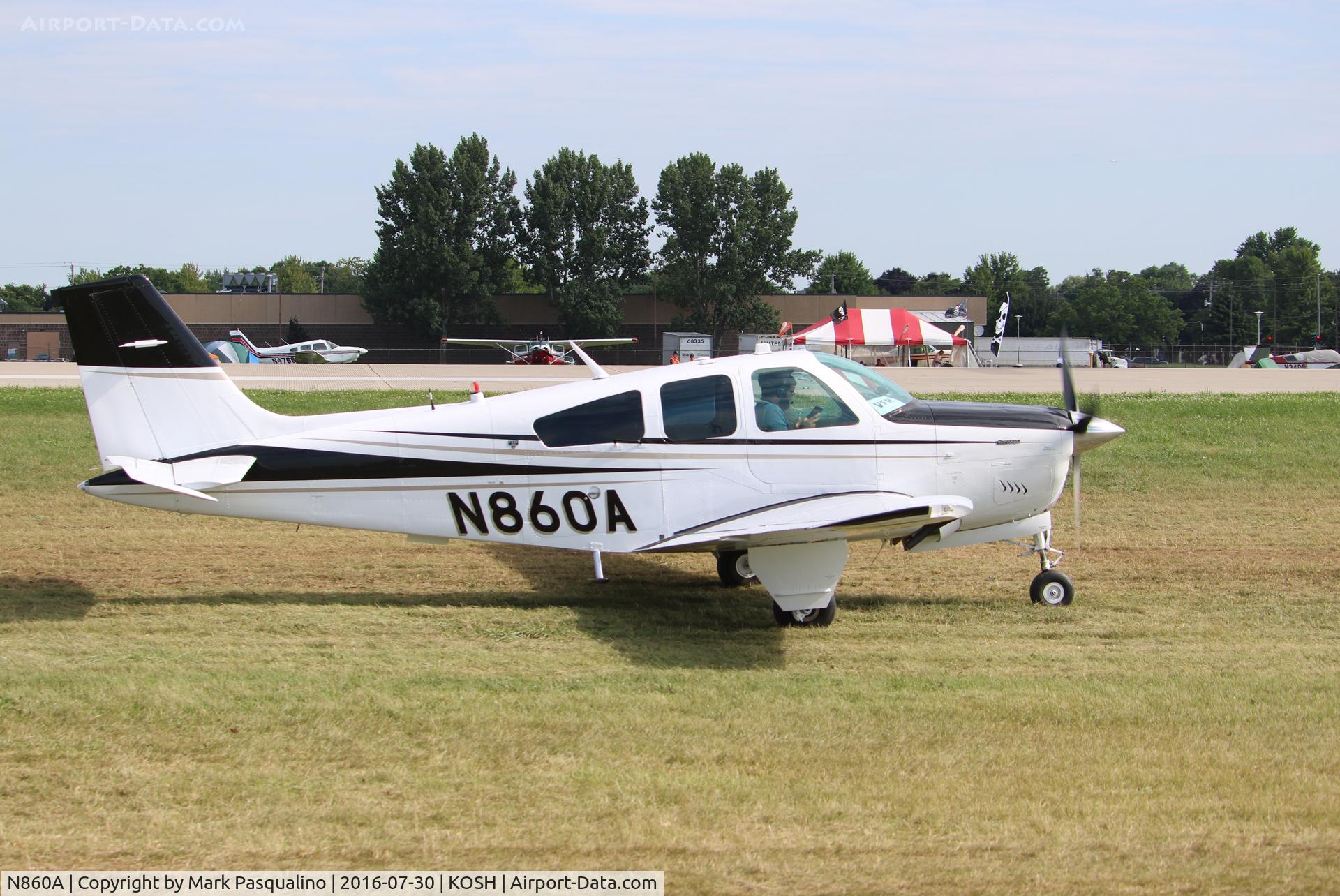 N860A, 1980 Beech F33A Bonanza C/N CE-934, Beech F33A