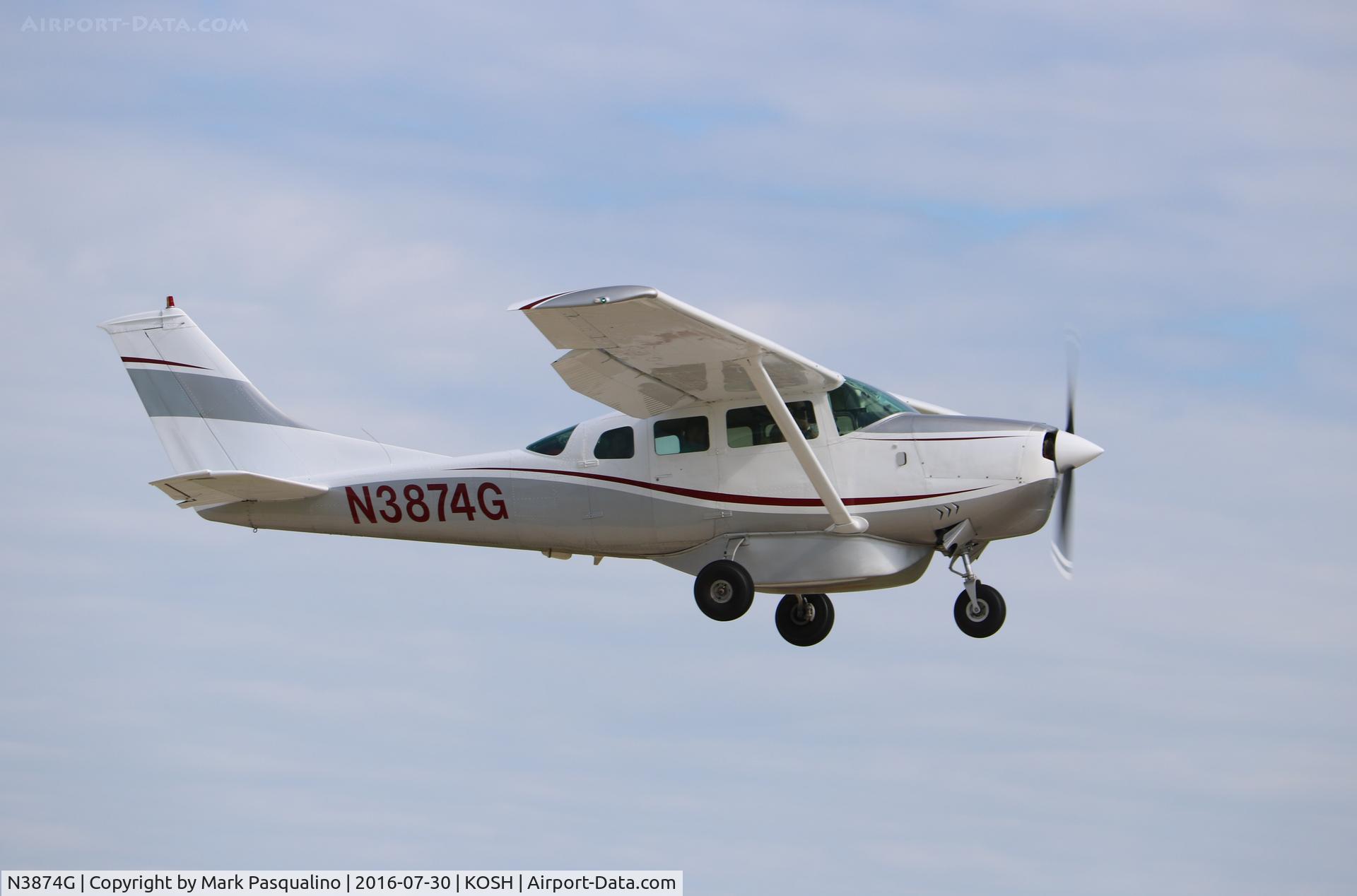 N3874G, 1967 Cessna U206B Super Skywagon C/N U206-0874, Cessna U206B