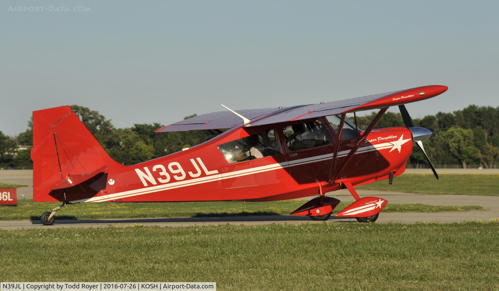 N39JL, 2012 American Champion 8KCAB Decathlon Decathlon C/N 1115-2012, Airventure 2016
