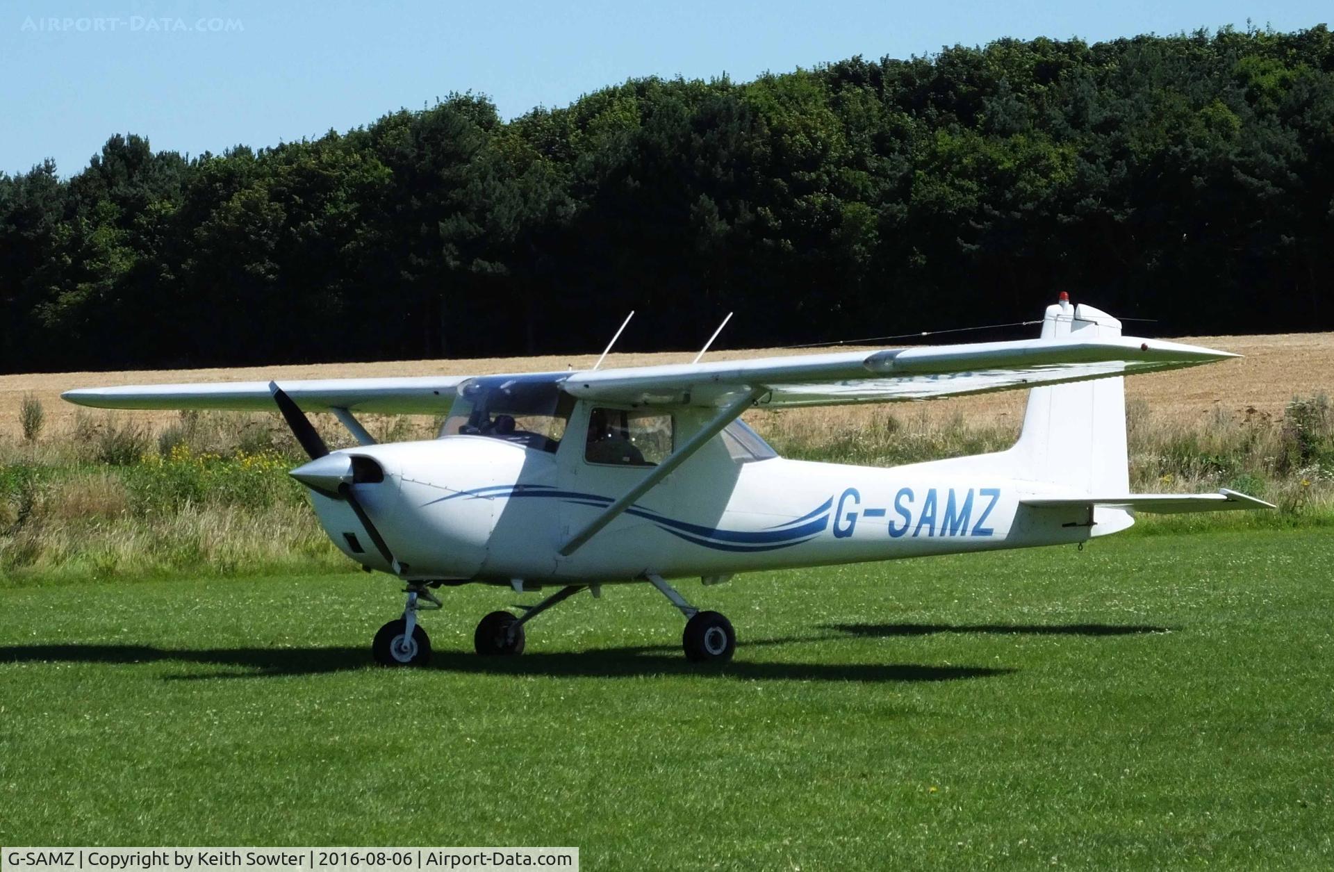 G-SAMZ, 1964 Cessna 150D C/N 150-60536, visiting aircraft