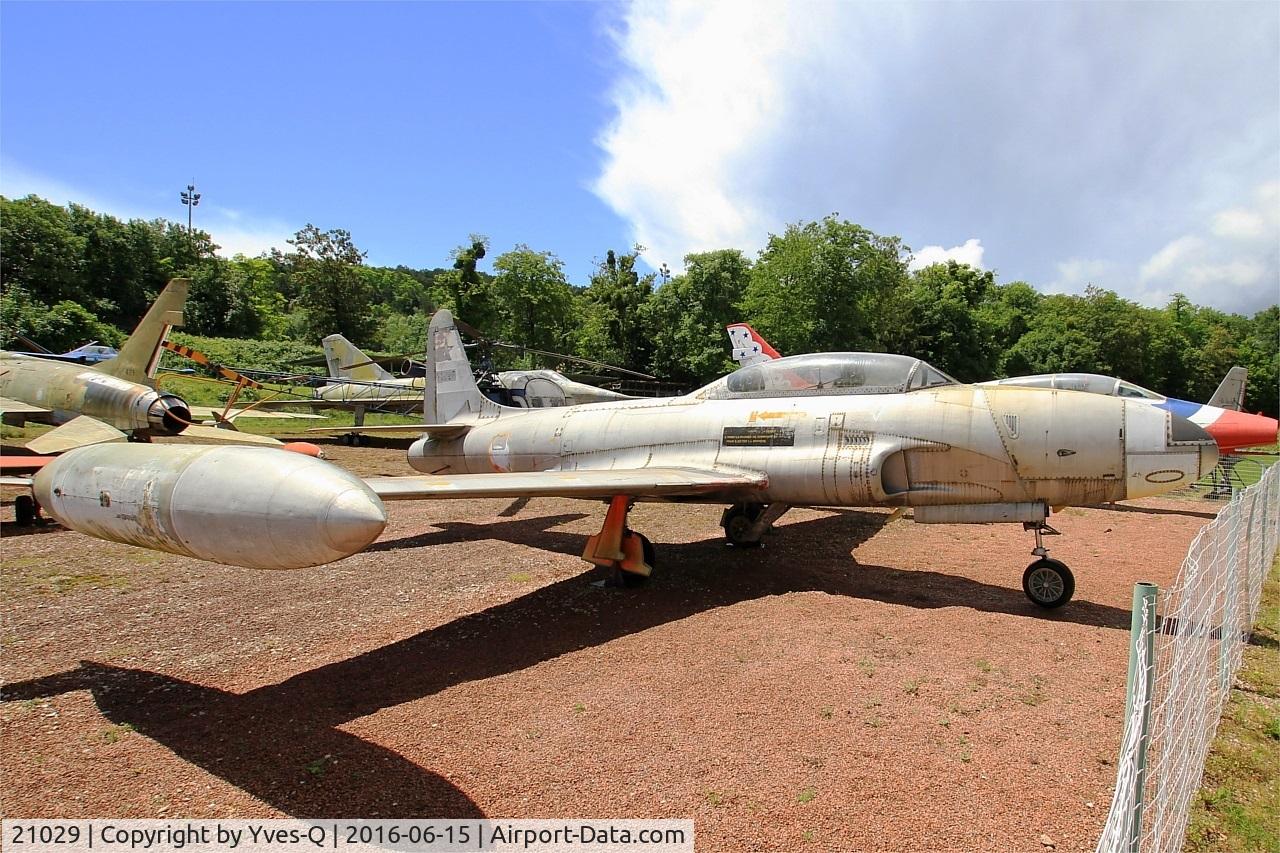 21029, Canadair T-33AN Silver Star 3 C/N T33-029, Canadair T-33AN Silver Star 3, Preserved at Savigny-Les Beaune Museum