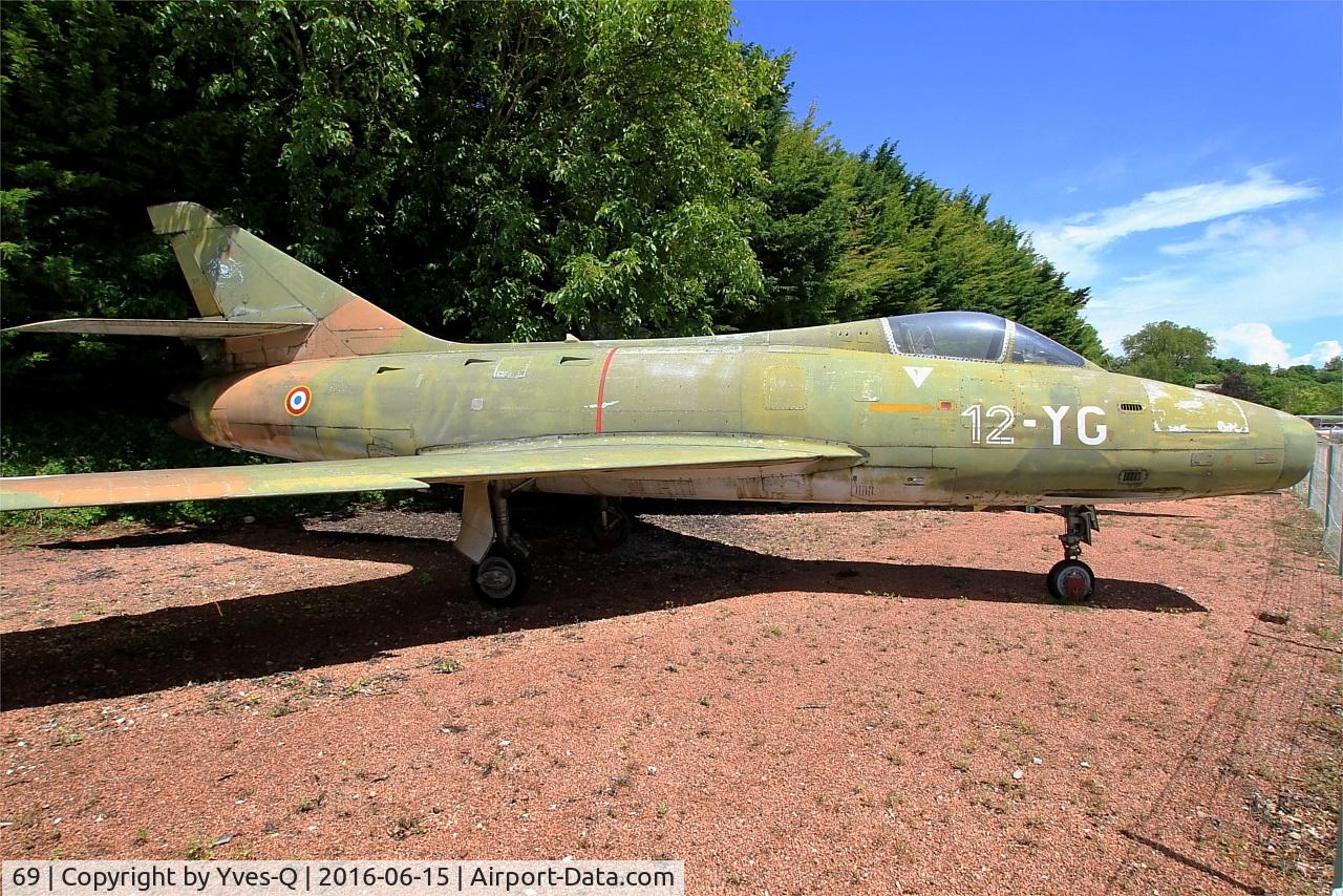 69, Dassault Super Mystere B.2 C/N 69, Dassault Super Mystere B.2, Preserved at Savigny-Les Beaune Museum