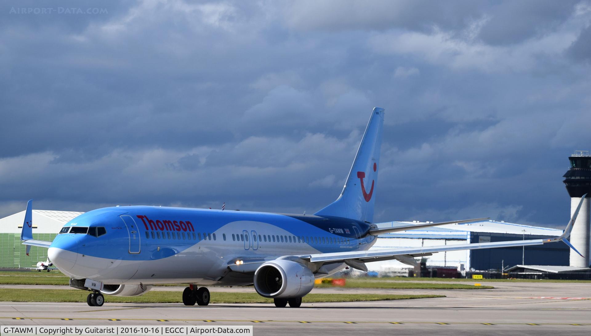 G-TAWM, 2013 Boeing 737-8K5 C/N 37249, At Manchester