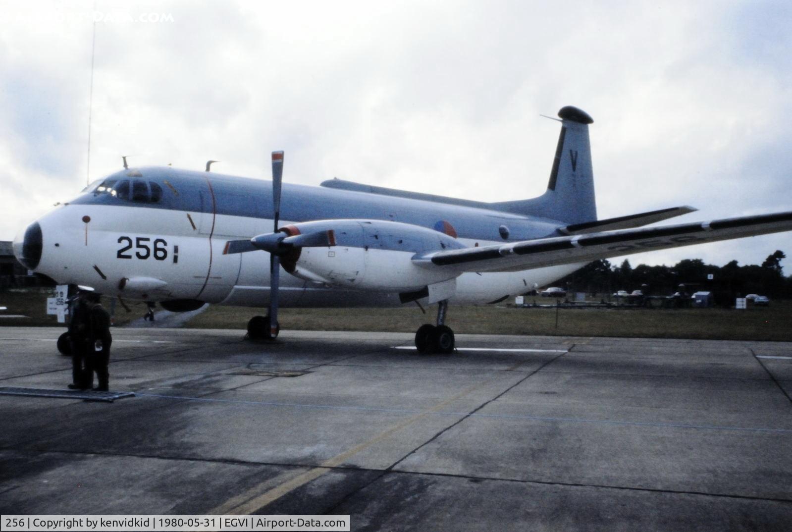 256, Breguet SP-13A Atlantic C/N 63, At the 1980 International Air Tattoo Greenham Common, copied from slide.