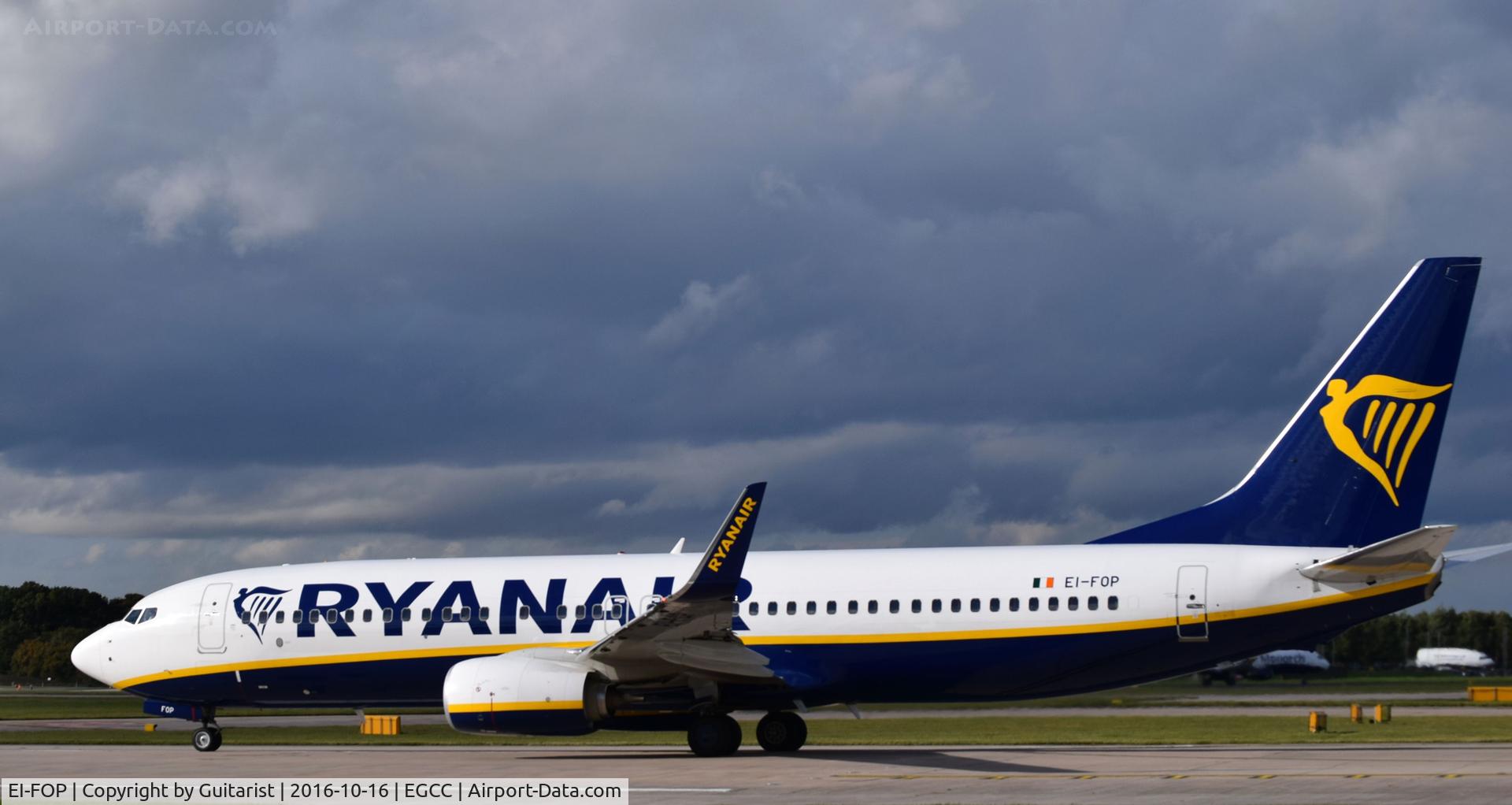 EI-FOP, 2016 Boeing 737-8AS C/N 44723, At Manchester