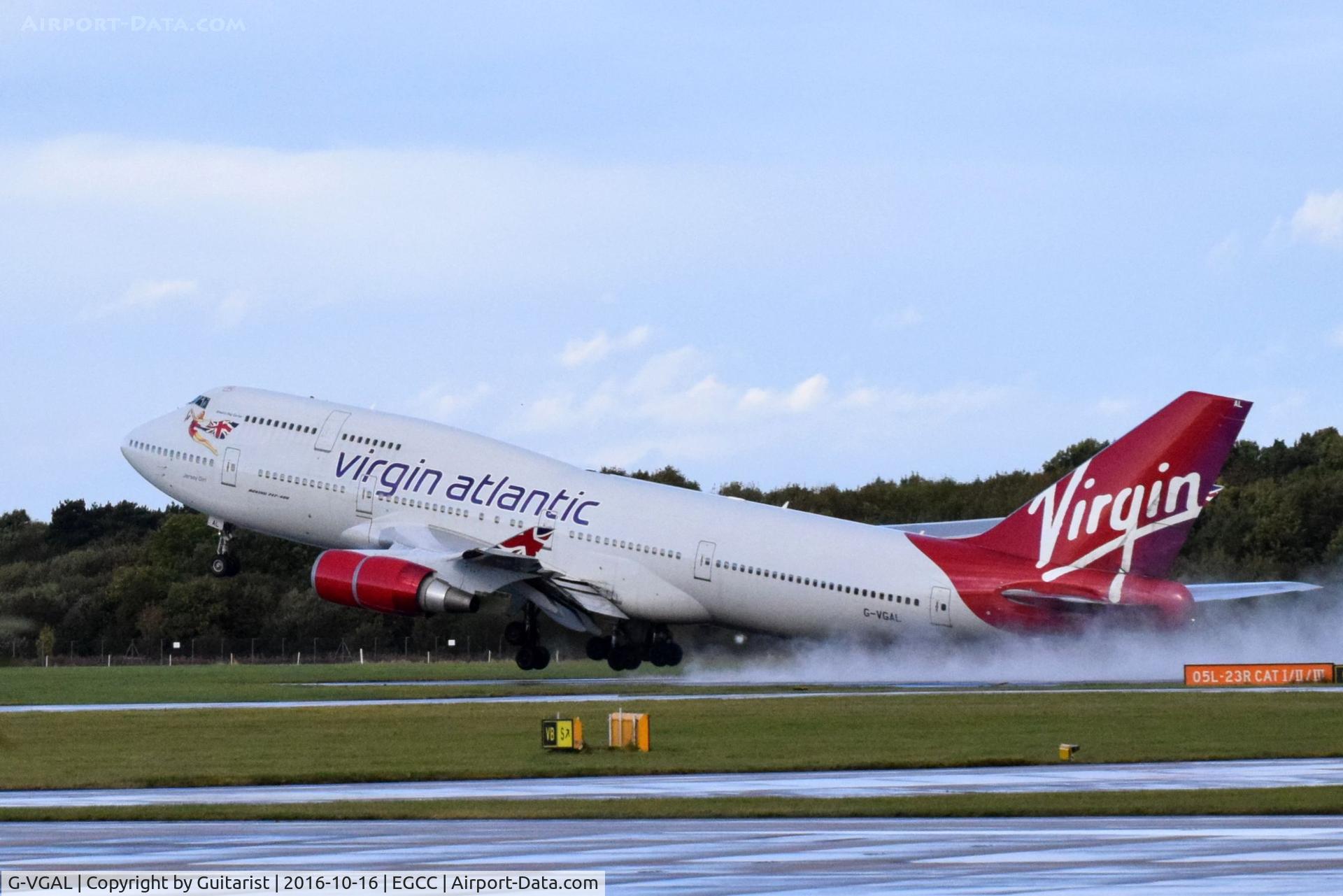 G-VGAL, 2001 Boeing 747-443 C/N 32337, At Manchester
