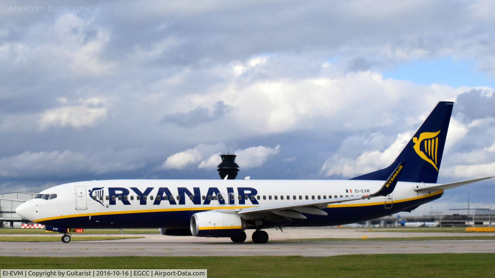 EI-EVM, 2012 Boeing 737-8AS C/N 40296, At Manchester