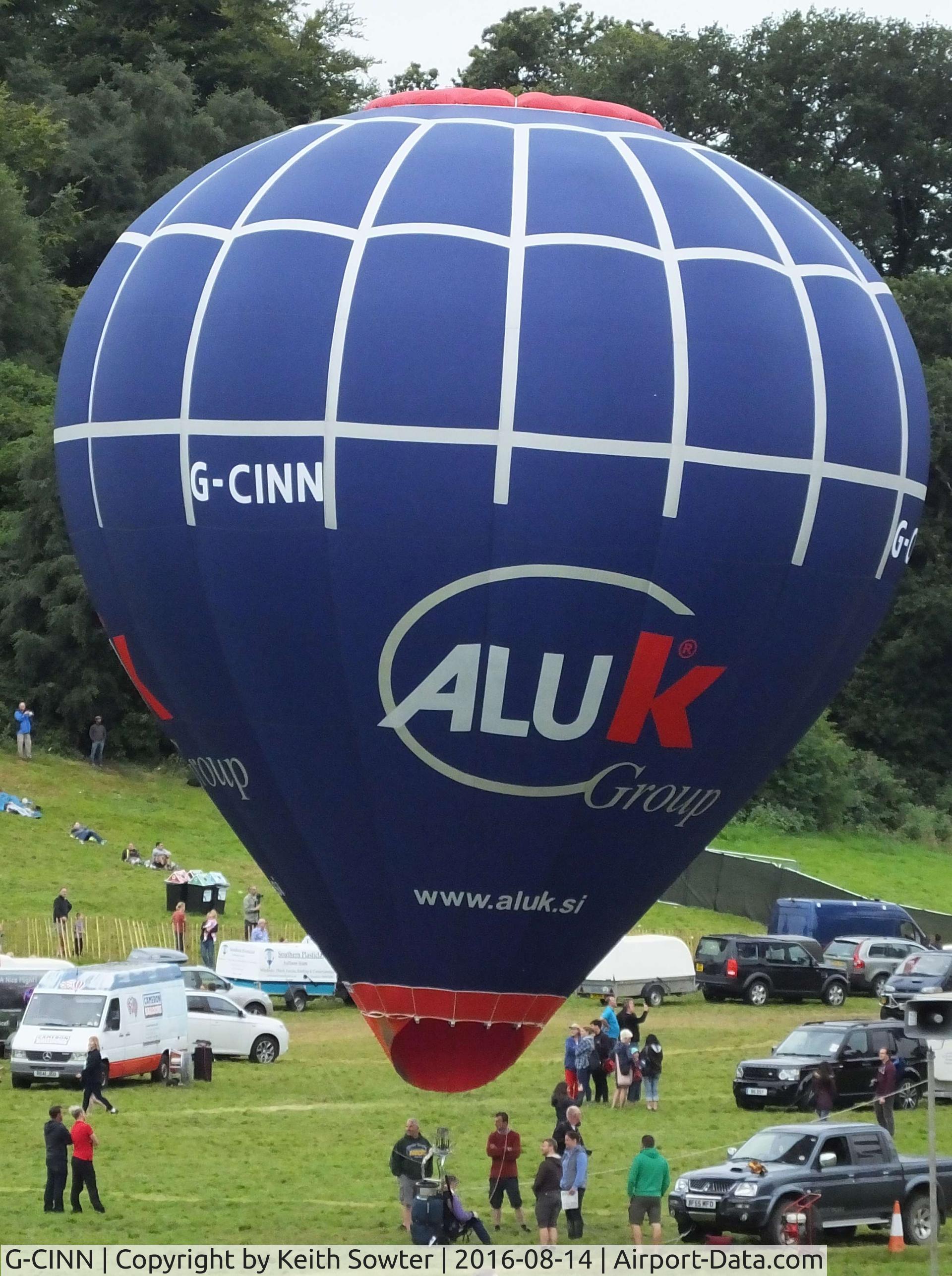 G-CINN, 2008 Cameron Balloons Z-31 C/N 11179, BRISTOL BALLON FIESTA