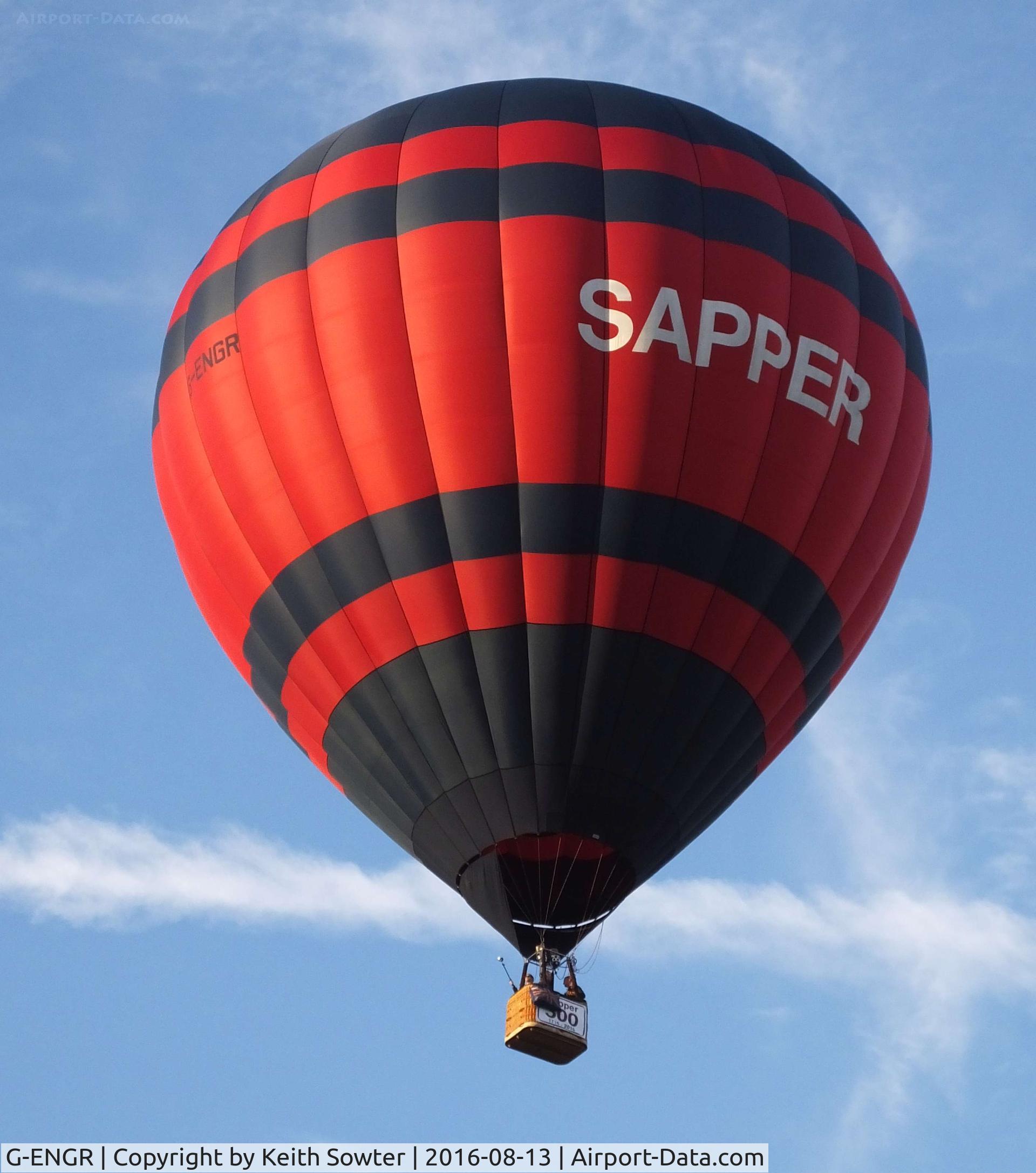 G-ENGR, 2008 Head Balloons AX8-105 C/N 380, Bristol Balloon Fiesta