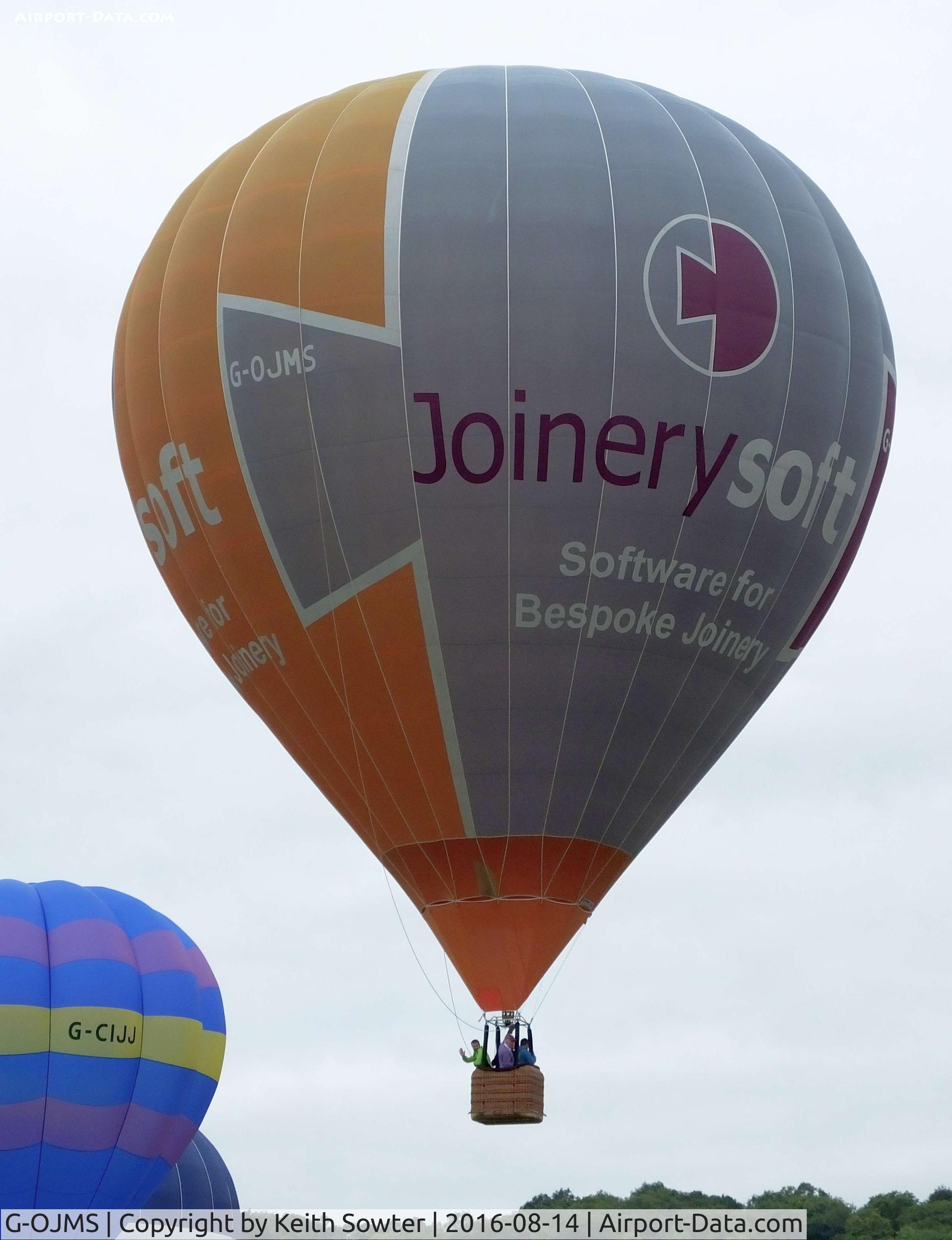 G-OJMS, 2006 Cameron Balloons Z-90 C/N 10860, Bristol Balloon Fiesta