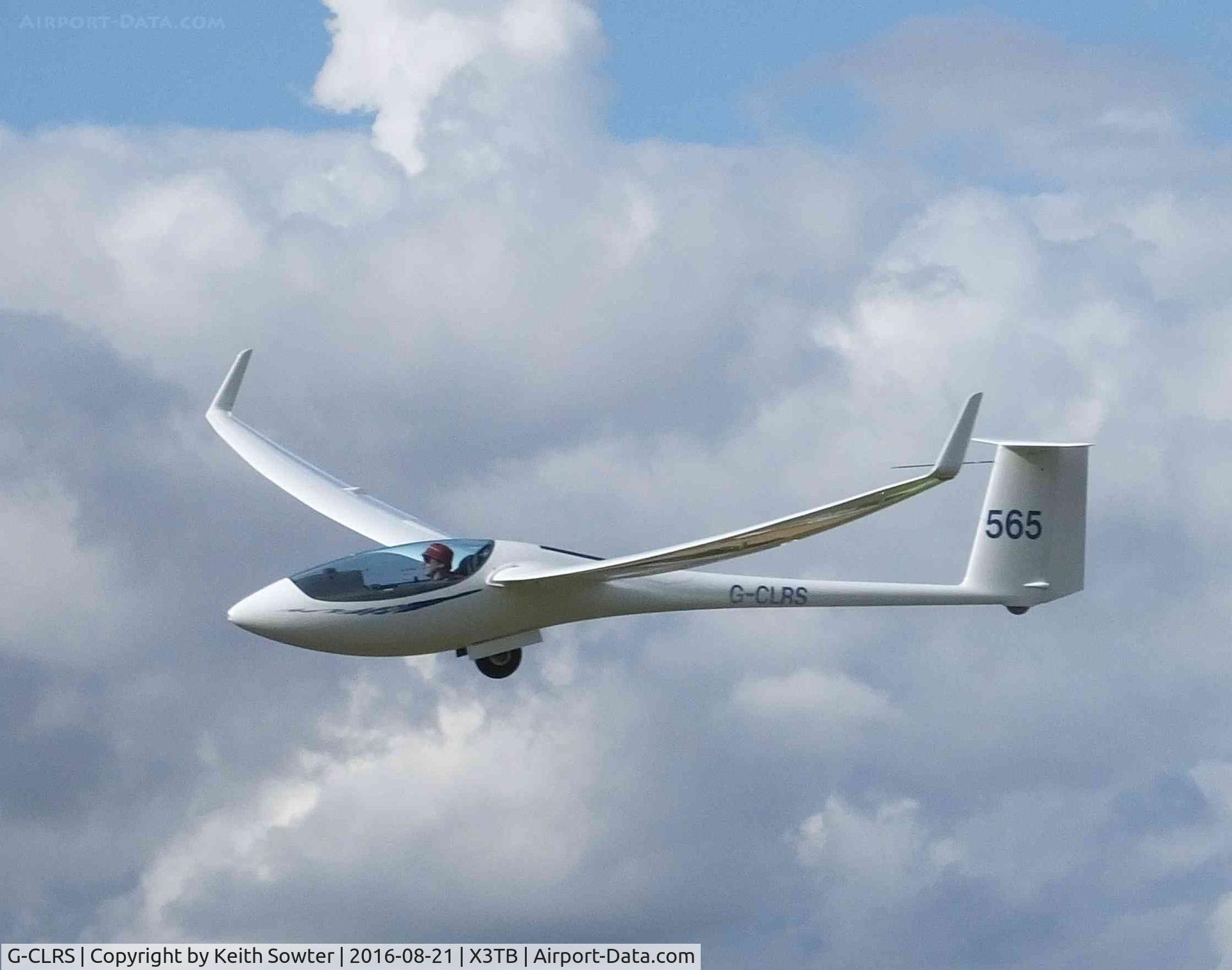 G-CLRS, Schleicher ASW-27-18E C/N 29635, Short finals