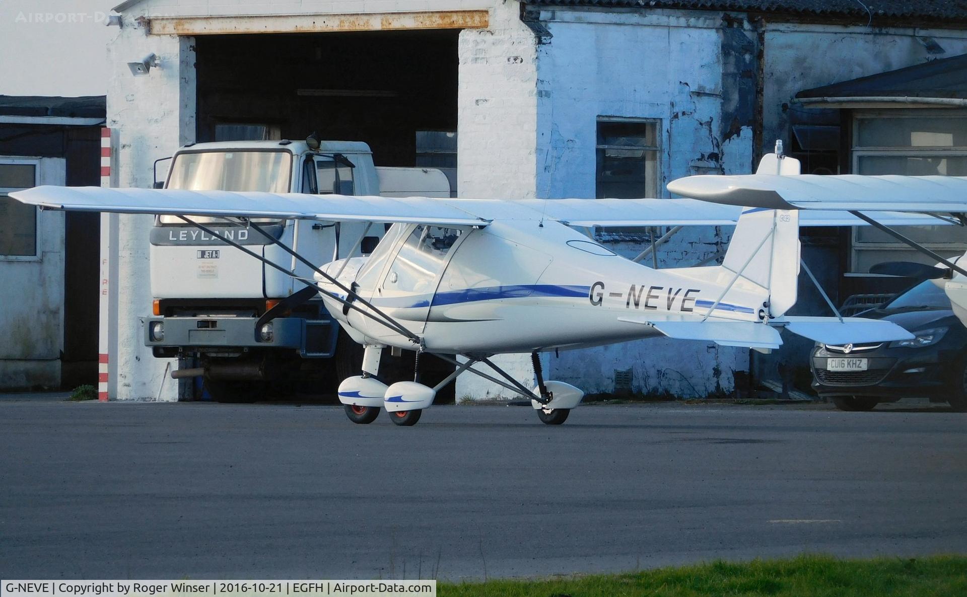 G-NEVE, 2016 Comco Ikarus C42 FB100 C/N 1608-7465, New resident Ikarus C42 will join Gower Flight Centre (short term).