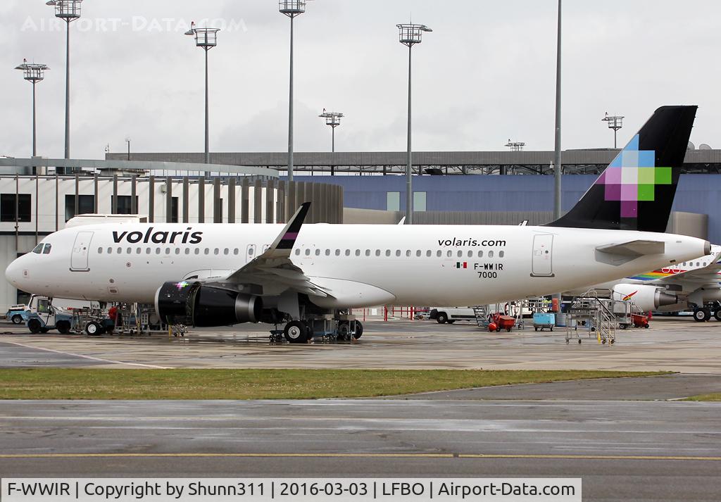 F-WWIR, 2016 Airbus A320-233 C/N 7000, C/n 7000 - To be XA-VLP