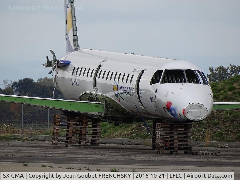 SX-CMA, 1999 Embraer EMB-145EU (ERJ-145EU) C/N 145107, Yannis Gaitis stored CFE 08/11 Athens Airways