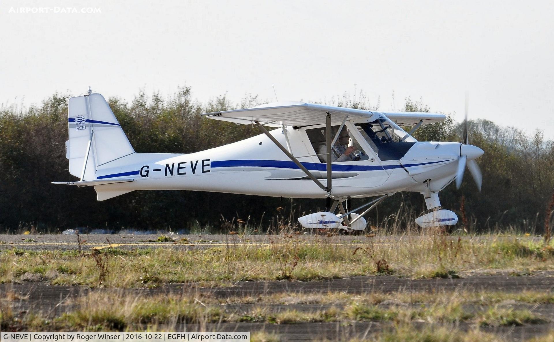 G-NEVE, 2016 Comco Ikarus C42 FB100 C/N 1608-7465, Resident Ikarus C.42 operated by Gower Flight Centre (short term).