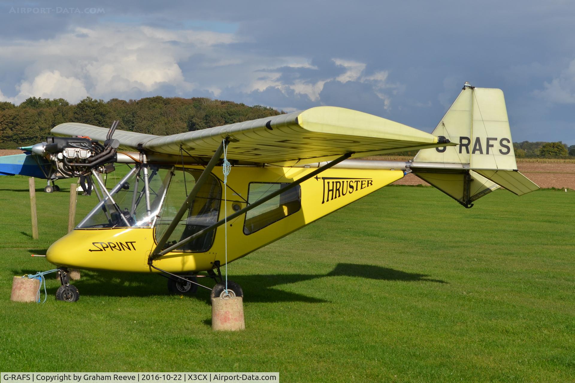 G-RAFS, 2004 Thruster T600N 450 C/N 0041-T600N-097, Parked at Northrepps.