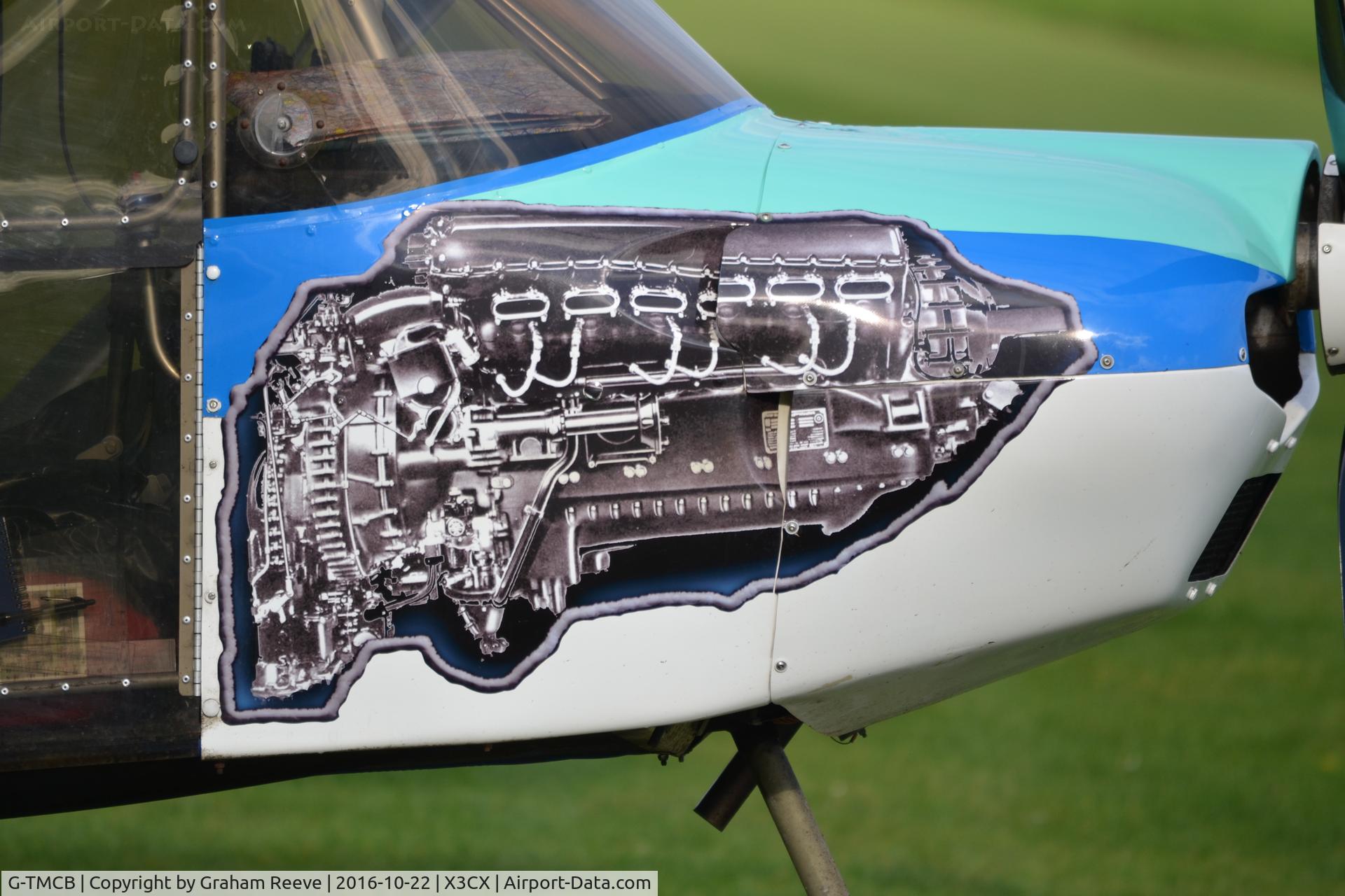 G-TMCB, 2003 Skyranger 912 C/N BMAA/HB/310, Close up of nose art.
