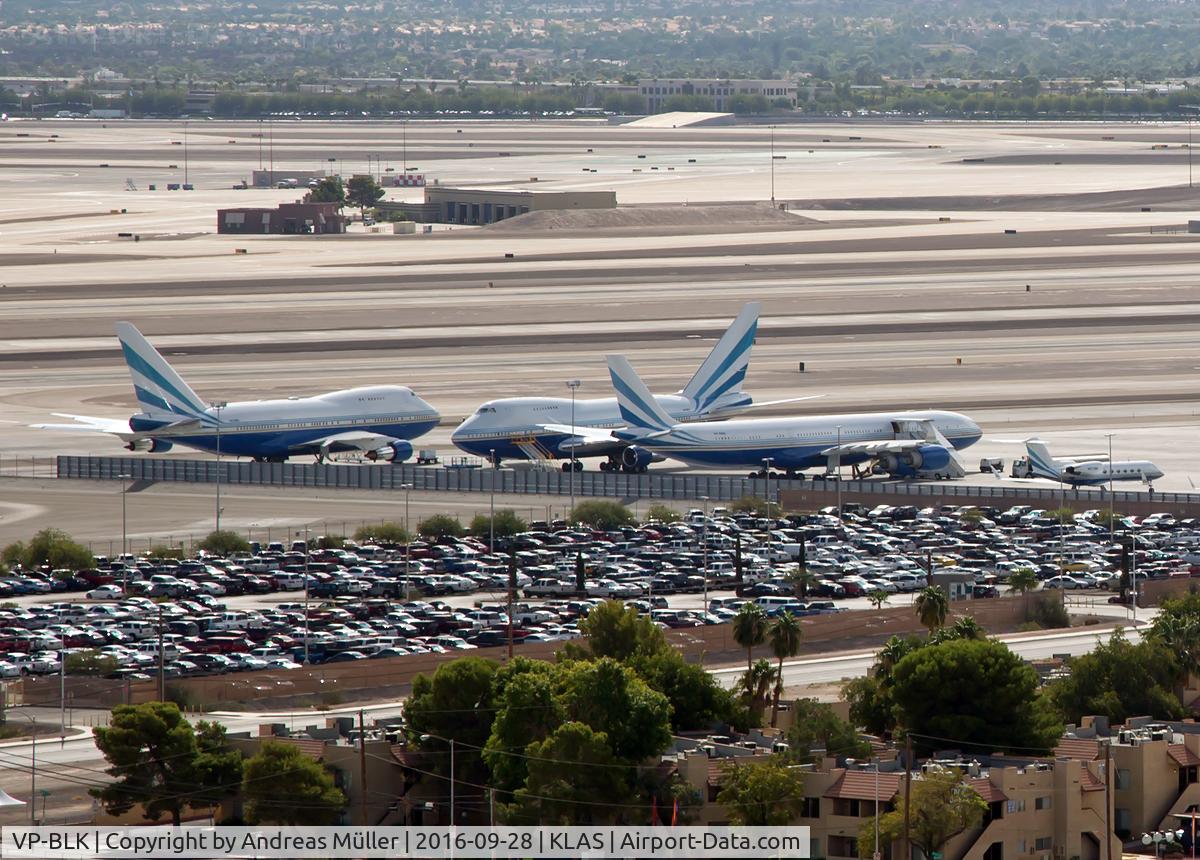 VP-BLK, 1979 Boeing 747SP-31 C/N 21961, Both 747SP in one picture.