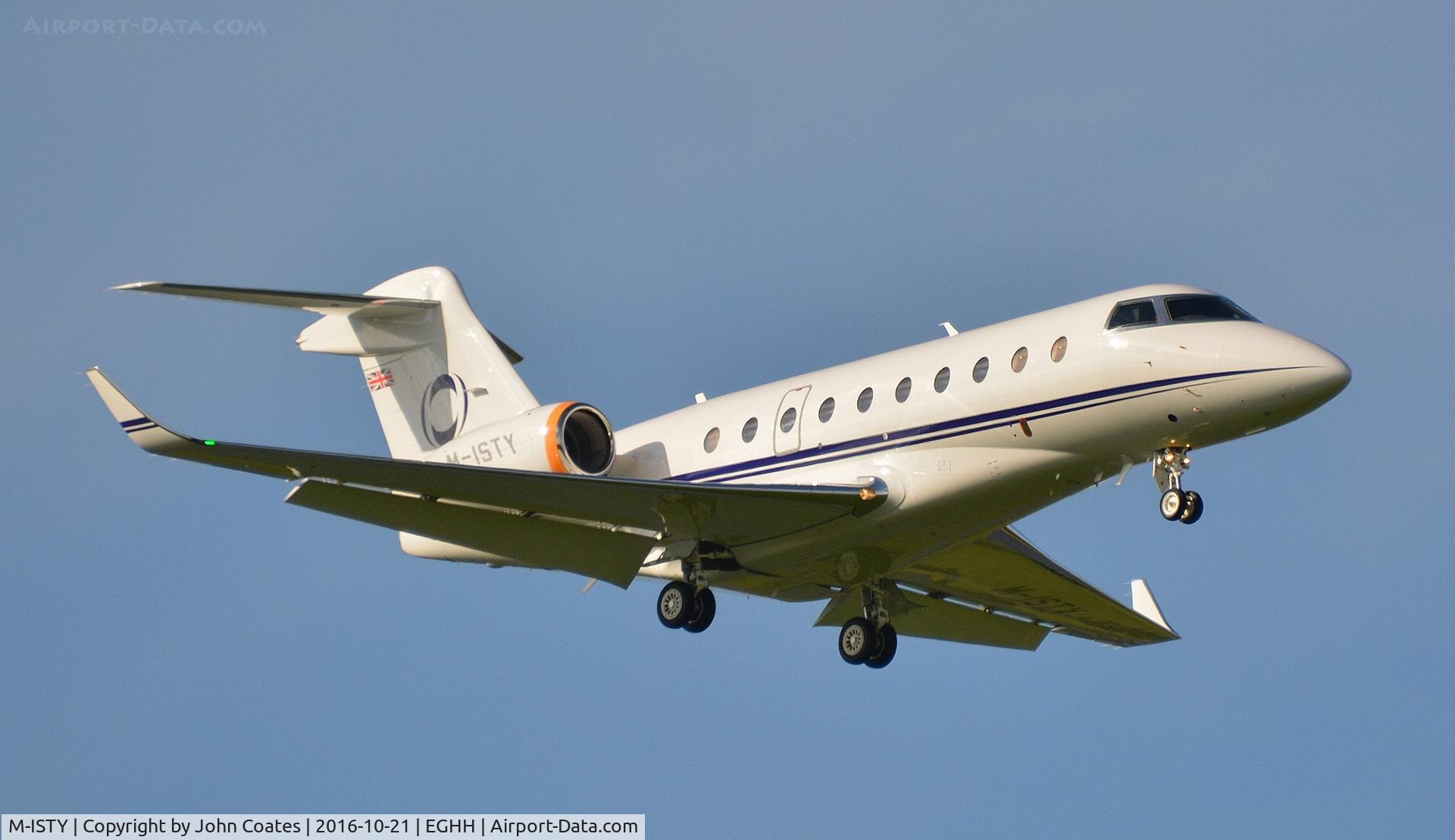 M-ISTY, 2015 Israel Aircraft Industries Gulfstream G280 C/N 2085, Resident training
