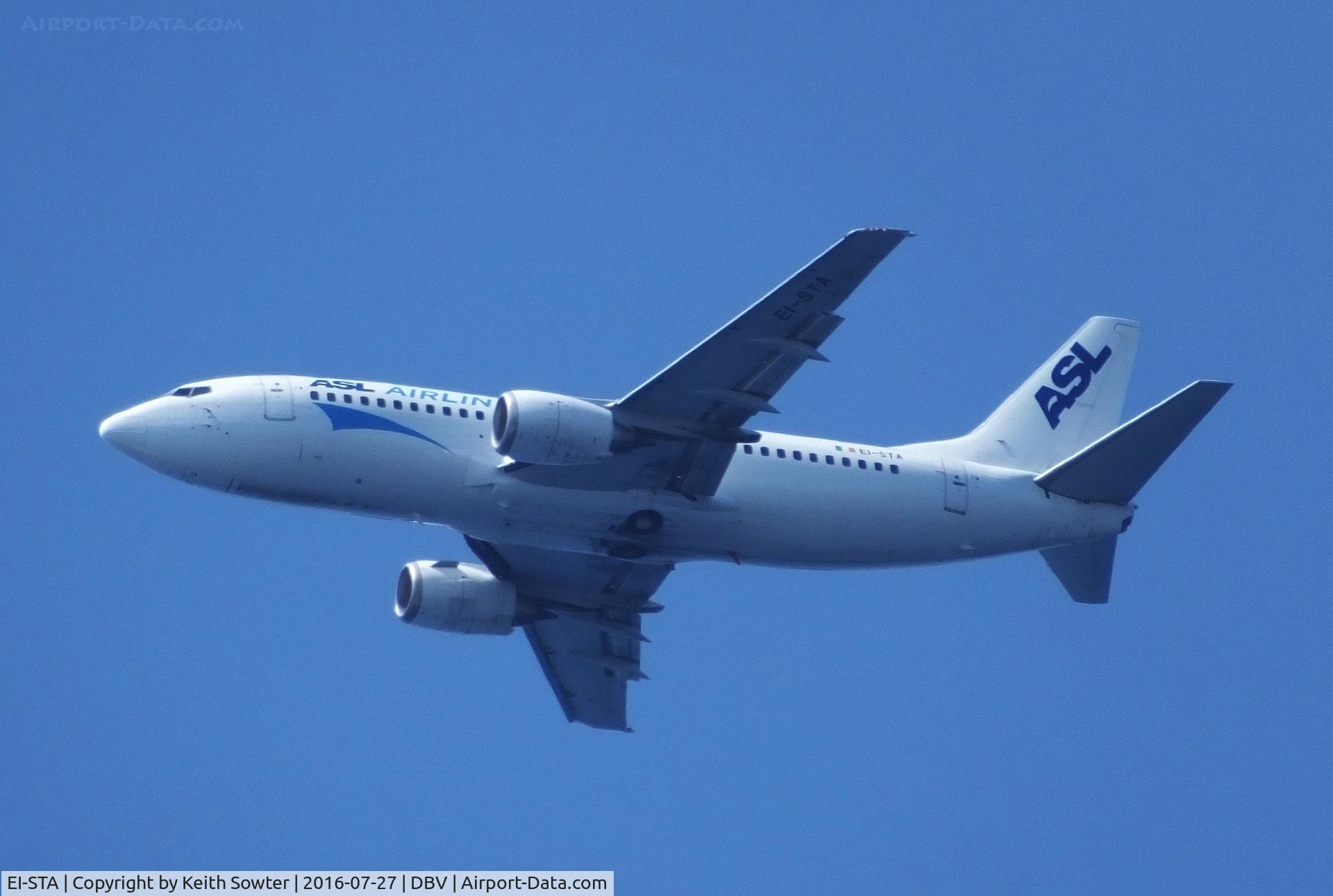 EI-STA, 1997 Boeing 737-31S C/N 29057, On final approach at Dubrovnik
