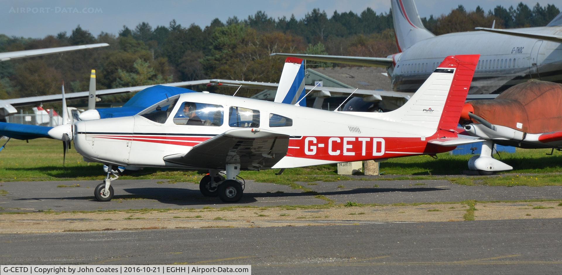 G-CETD, 2002 Piper PA-28-161 Cherokee Warrior III C/N 2842152, Resident at Airtime