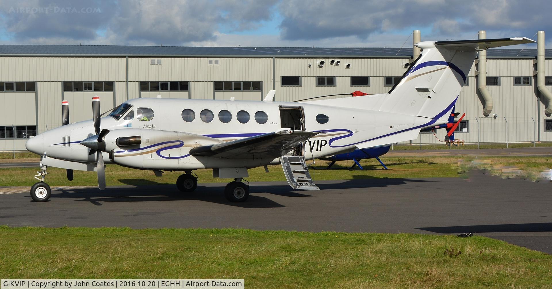G-KVIP, 1979 Beech 200 Super King Air C/N BB-487, Visitor at Bliss Avn