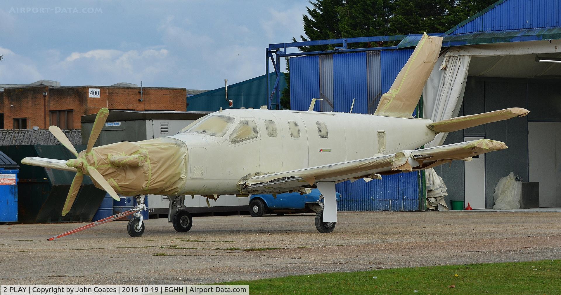2-PLAY, 2004 Socata TBM-700 C/N 302, At the paintshop