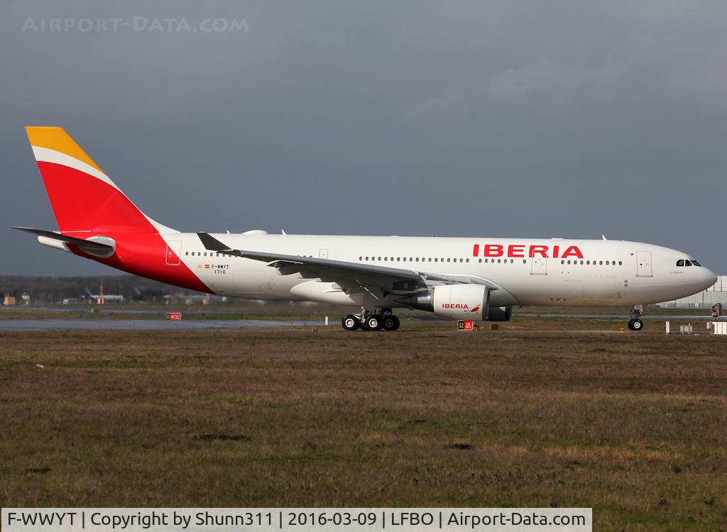 F-WWYT, 2016 Airbus A330-202 C/N 1714, C/n 1710 - To be EC-MJT