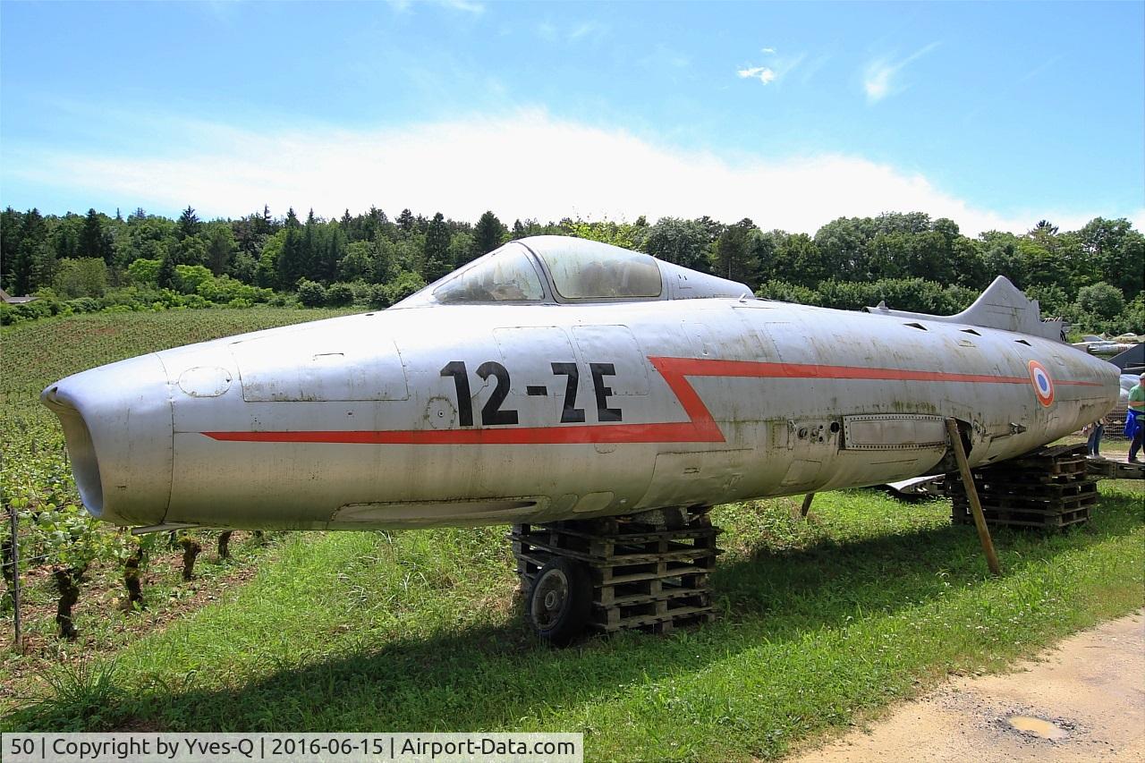50, Dassault Super Mystere B.2 C/N 50, Dassault Super Mystere B.2, Preserved at Savigny-Les Beaune Museum