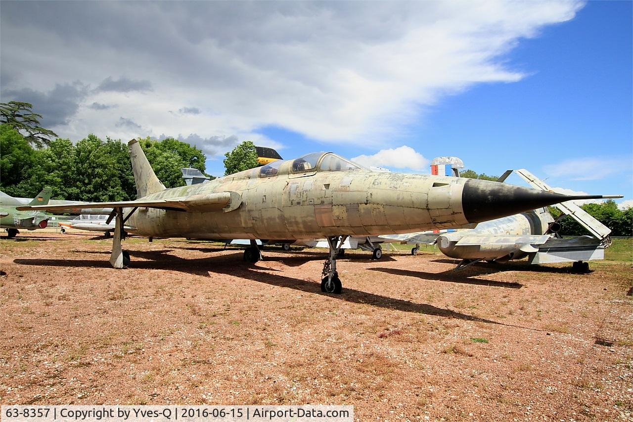 63-8357, Republic F-105F Thunderchief C/N F134, Republic F-105F Thunderchief, Preserved at Savigny-Les Beaune Museum