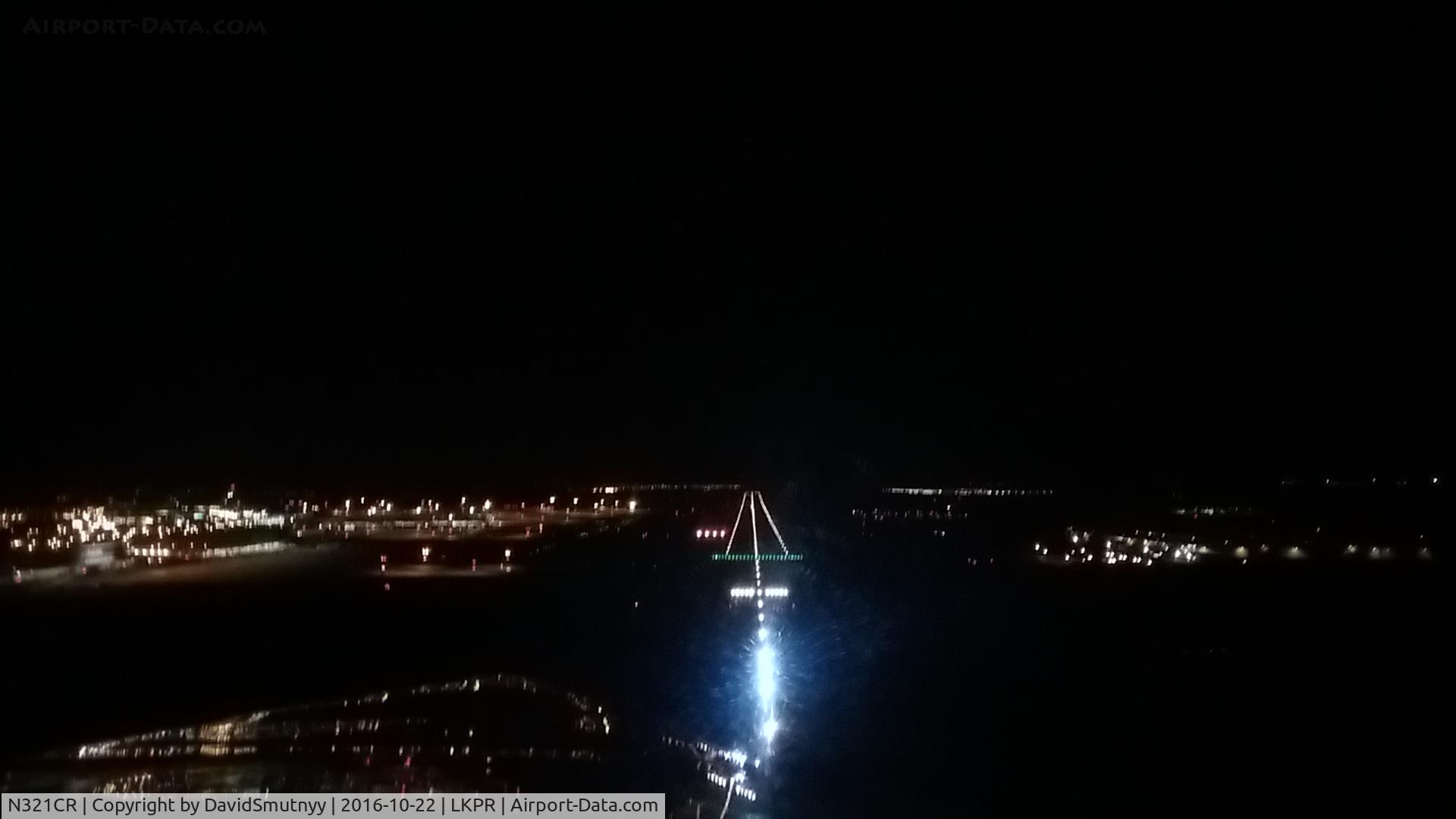 N321CR, 1997 Piper PA-46-350P Malibu Mirage C/N 4636124, Night landing on LKPR